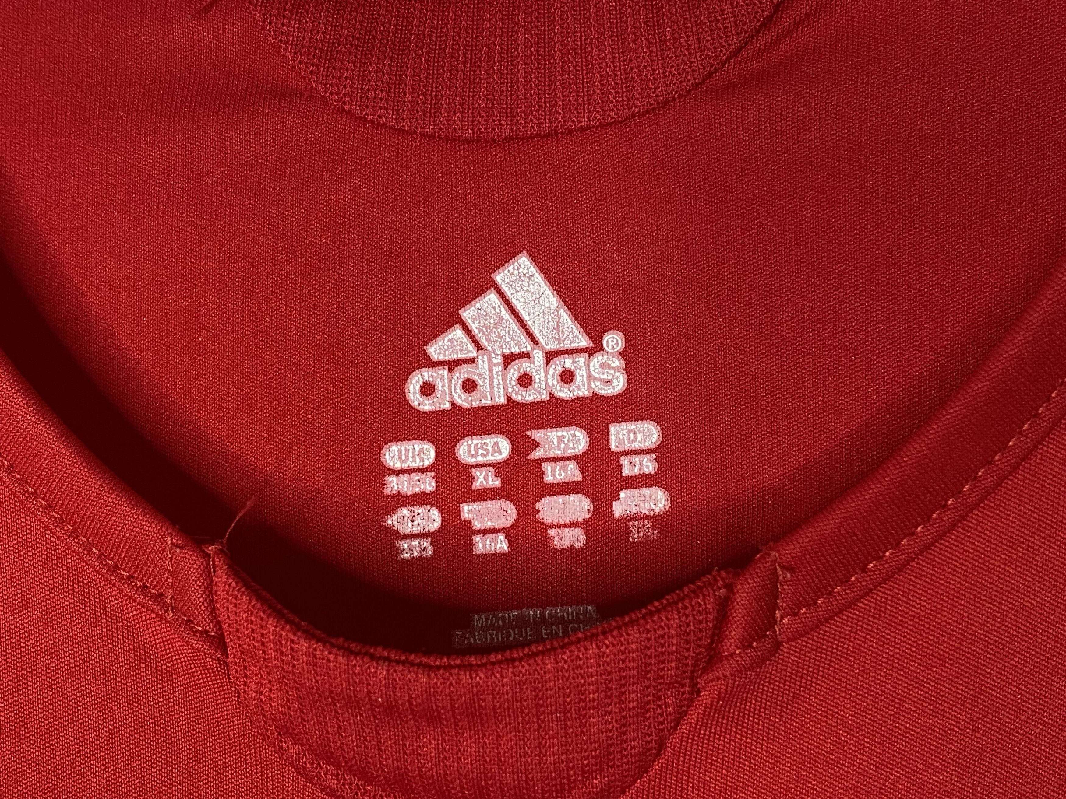 Adidas AJAX AMSTERDAM 2006 2007 HOME FOOTBALL SHIRT SOCCER JERSEY Size US S / EU 44-46 / 1 - 7 Thumbnail