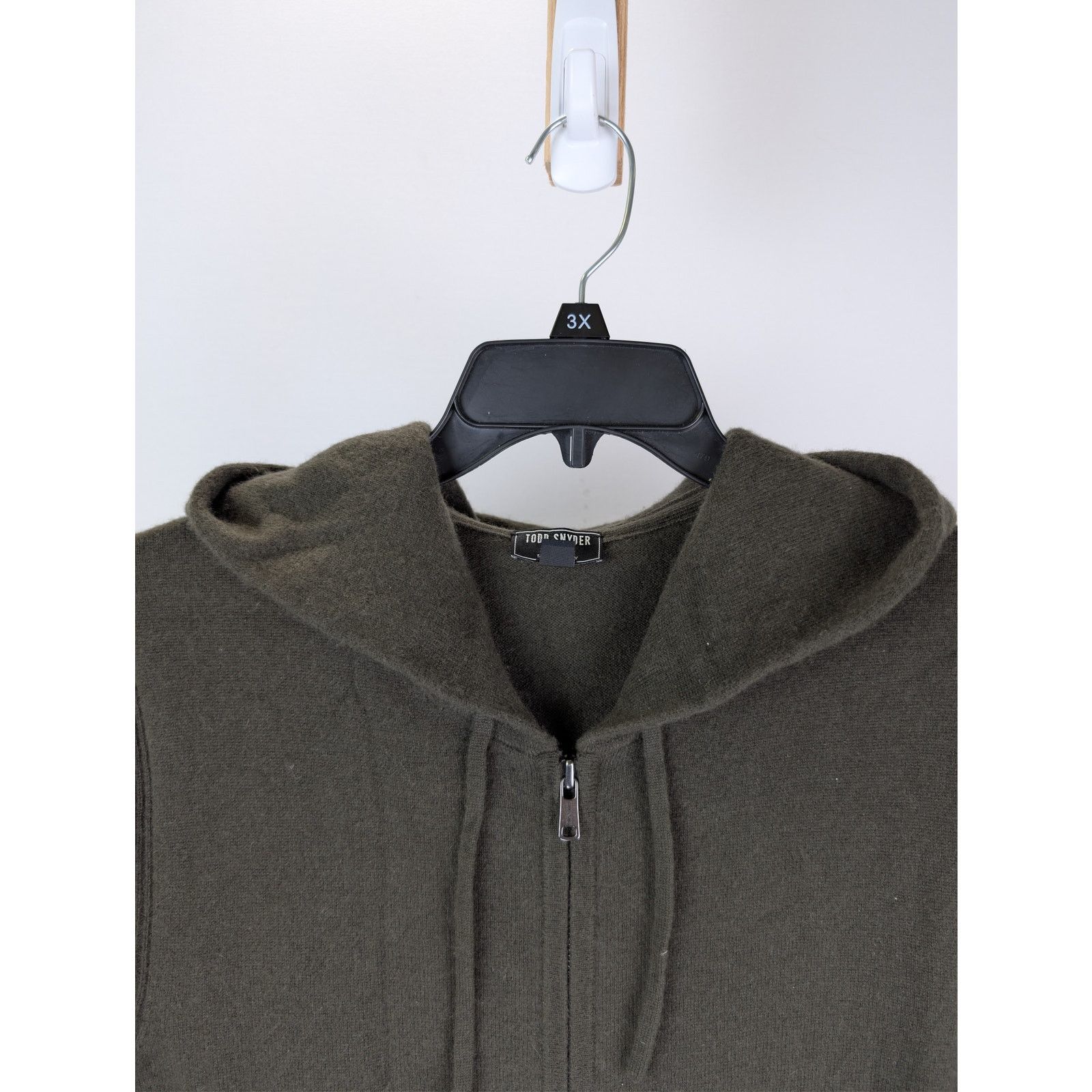 Todd Snyder o1rshd1 CC20 Zip-up Hoodie in Dark Brown Size US M / EU 48-50 / 2 - 7 Thumbnail