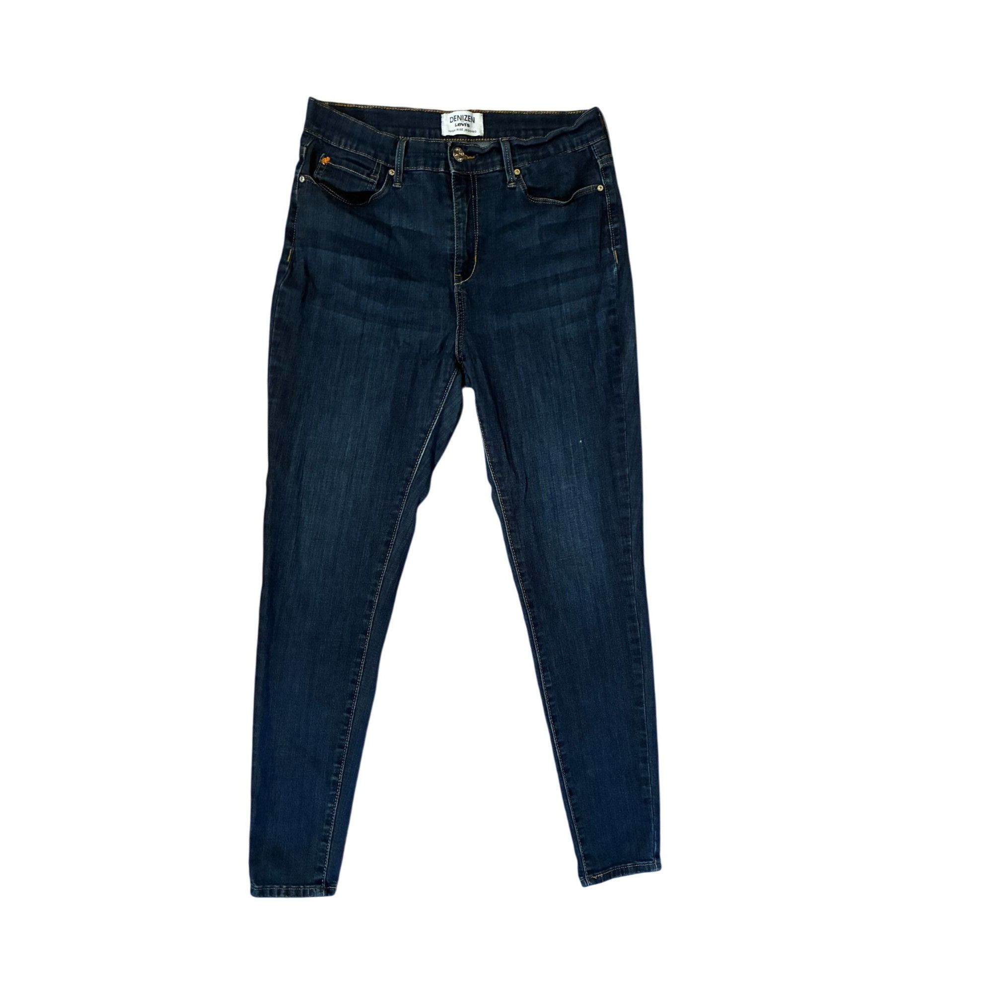 Denizen Denizen From Levis Junior's High Rise Dark Wash Jegging Jean Size 31" - 1 Thumbnail