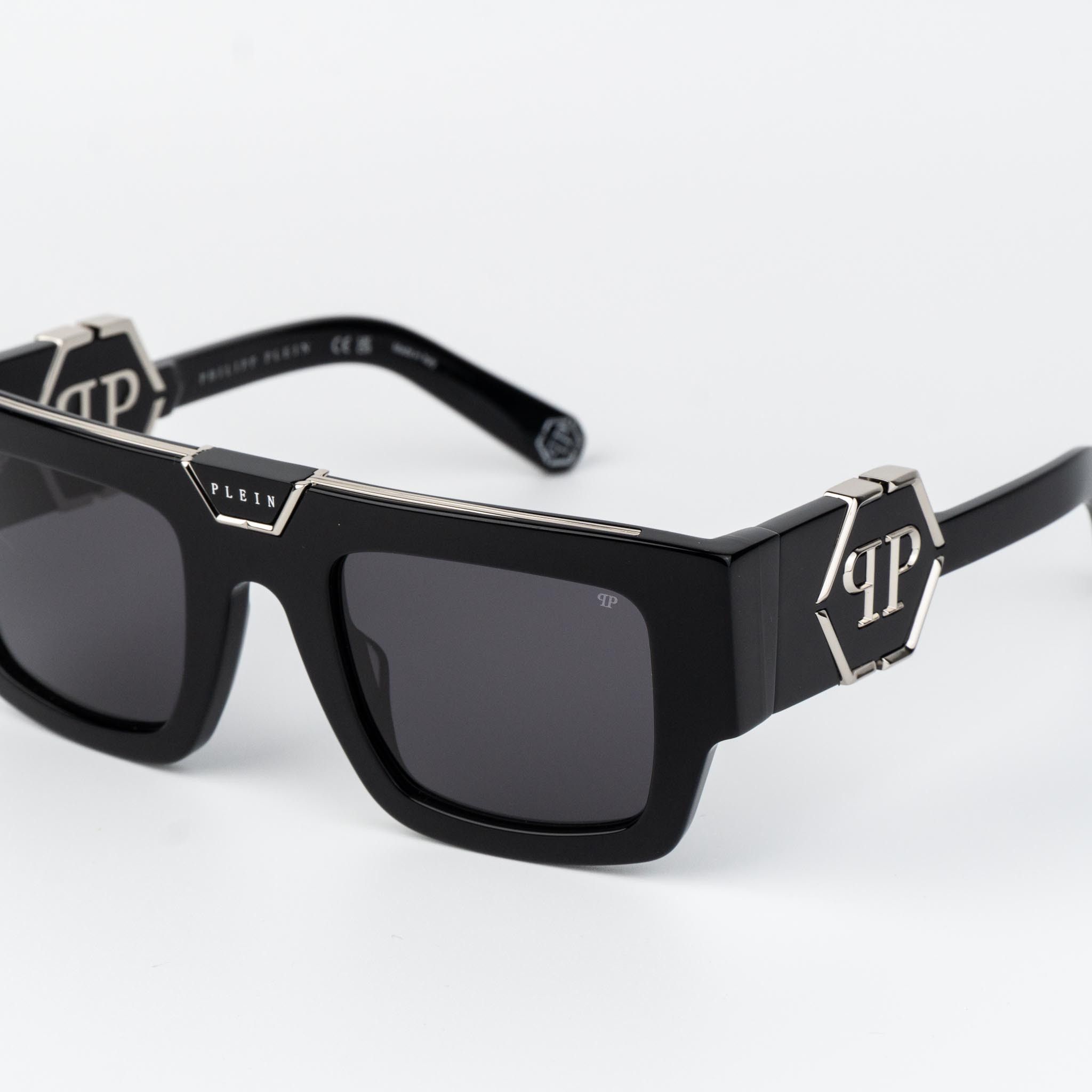 Philipp Plein Philipp Plein Men Sunglasses SPP092M 700Y NEW AUTHENTIC Size ONE SIZE - 5 Thumbnail