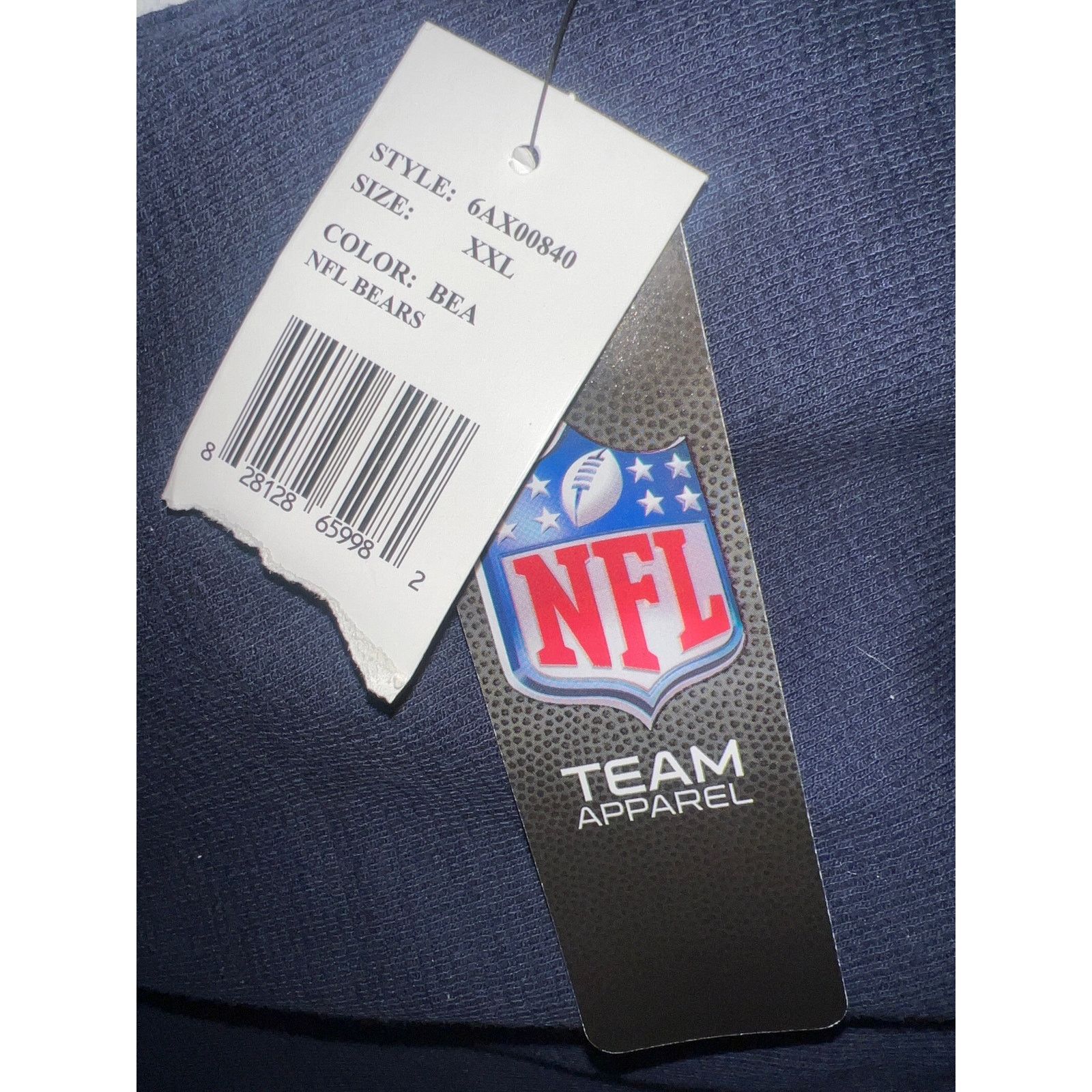 NFL Chicago Bears Long-Sleeve T-Shirt (2XL) - New with Tags Size US XXL / EU 58 / 5 - 5 Thumbnail