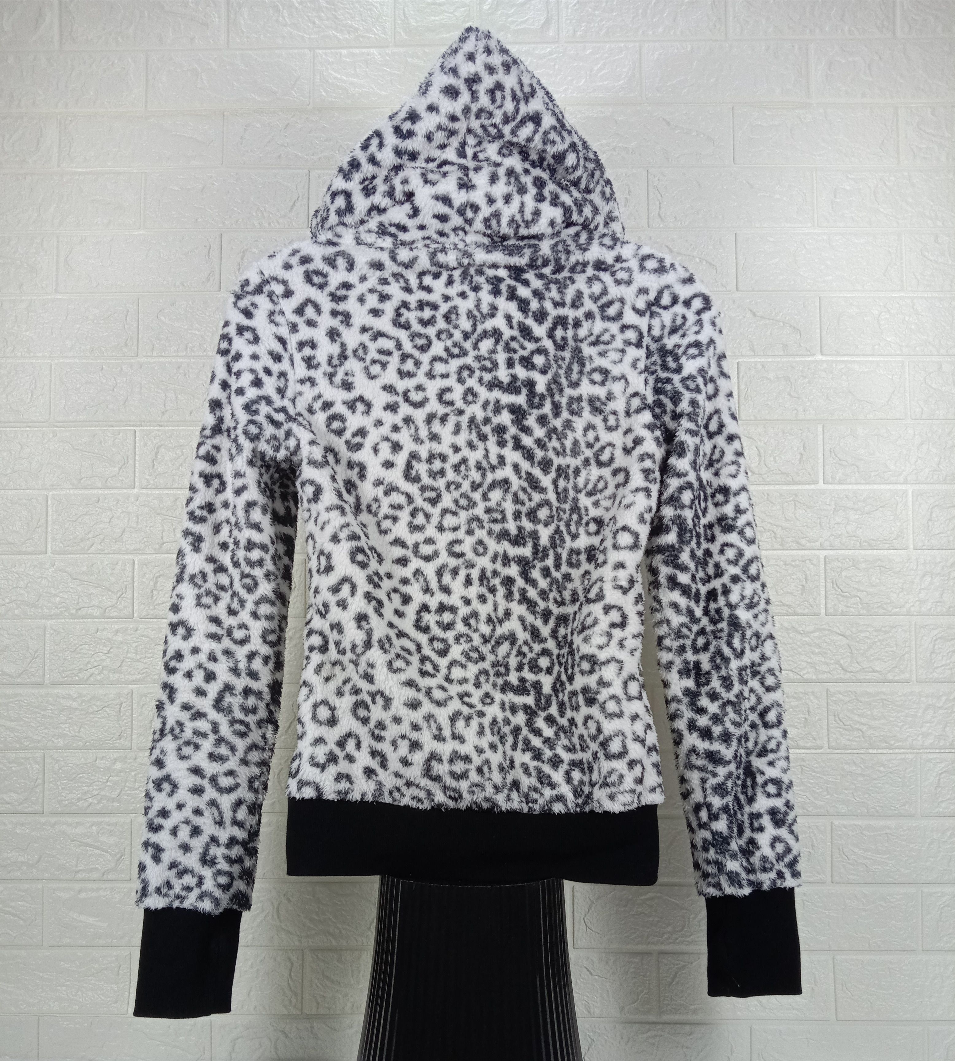 Japanese Brand Vintage Roshell Zipper Hoodie Fleece Sweatshirt Size M / US 6-8 / IT 42-44 - 4 Thumbnail