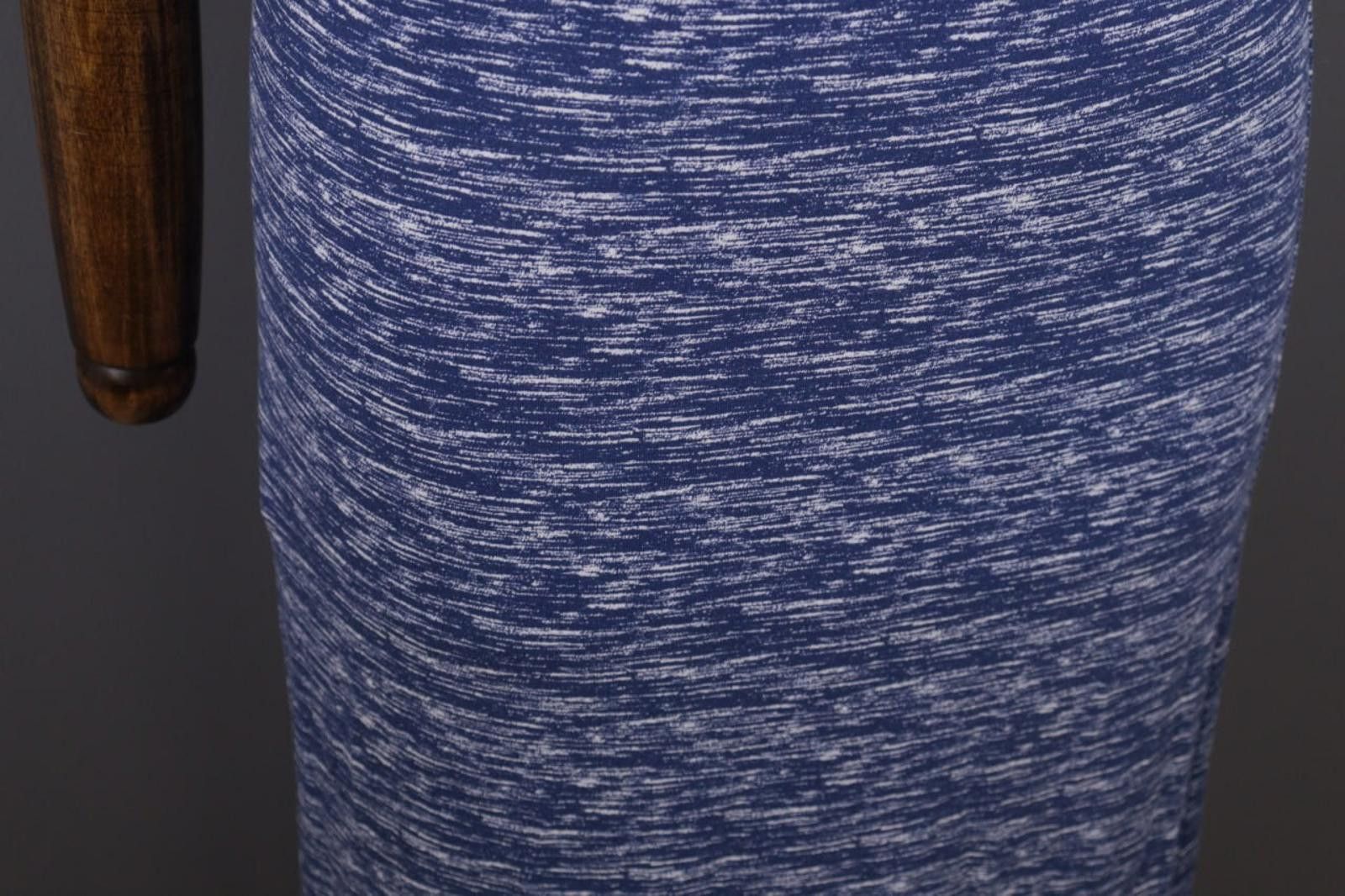 Designer Elisa Cavaletti Sono Italiana Blue Printed Long Dress Size L Size L / US 10 / IT 46 - 8 Thumbnail