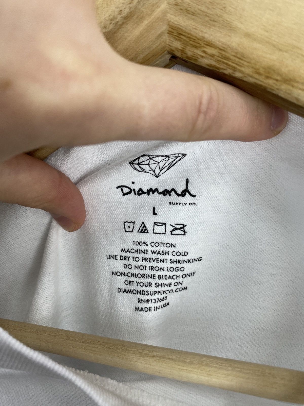 Diamond Supply Co. 🇺🇸 Y2K Diamond Supply Co Girls Skateboard T-Shirt Rare Size US L / EU 52-54 / 3 - 7 Thumbnail