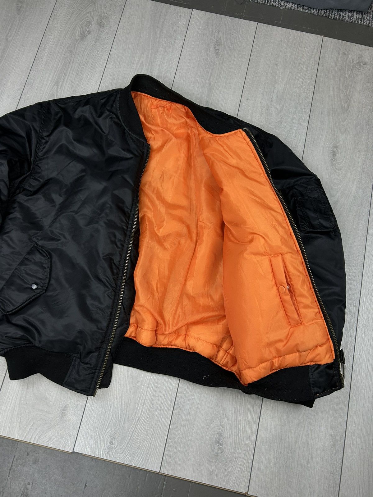 Japanese Brand × Vintage Aviation Flight Vintage Jacket MA-1 USA size XXL Size US XXL / EU 58 / 5 - 3 Thumbnail