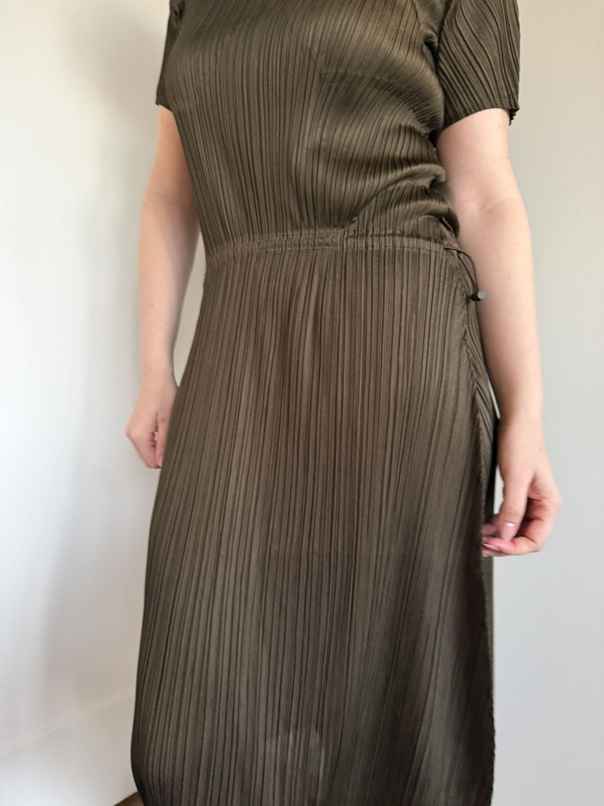 Pleats Please Issey Miyake RARE Pleats Please Issey Miyake adjustable dress Size ONE SIZE - 8 Thumbnail