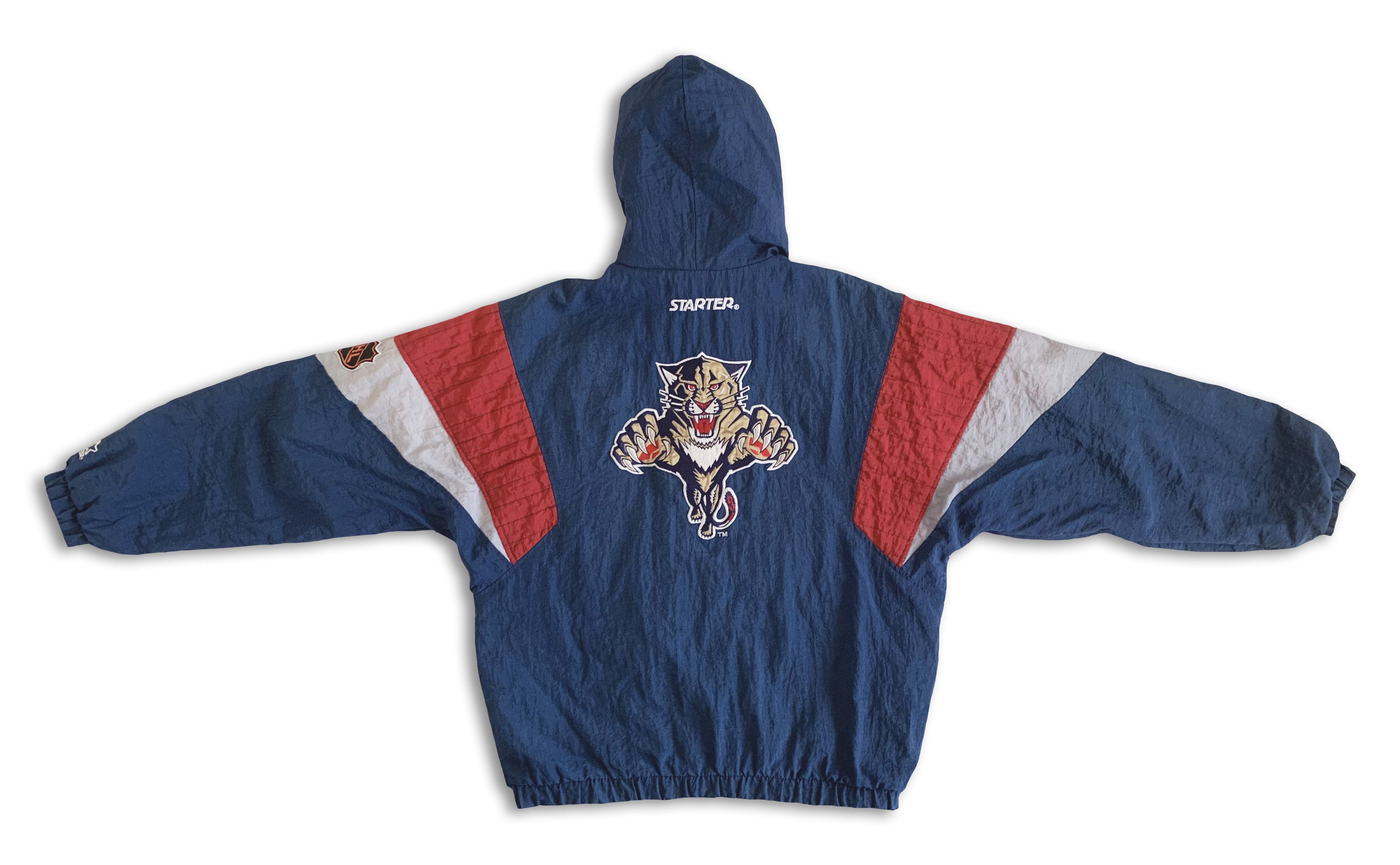 Starter Vintage 90s STARTER FLORIDA PHANTERS Jacket Pullover NHL Size US M / EU 48-50 / 2 - 5 Thumbnail