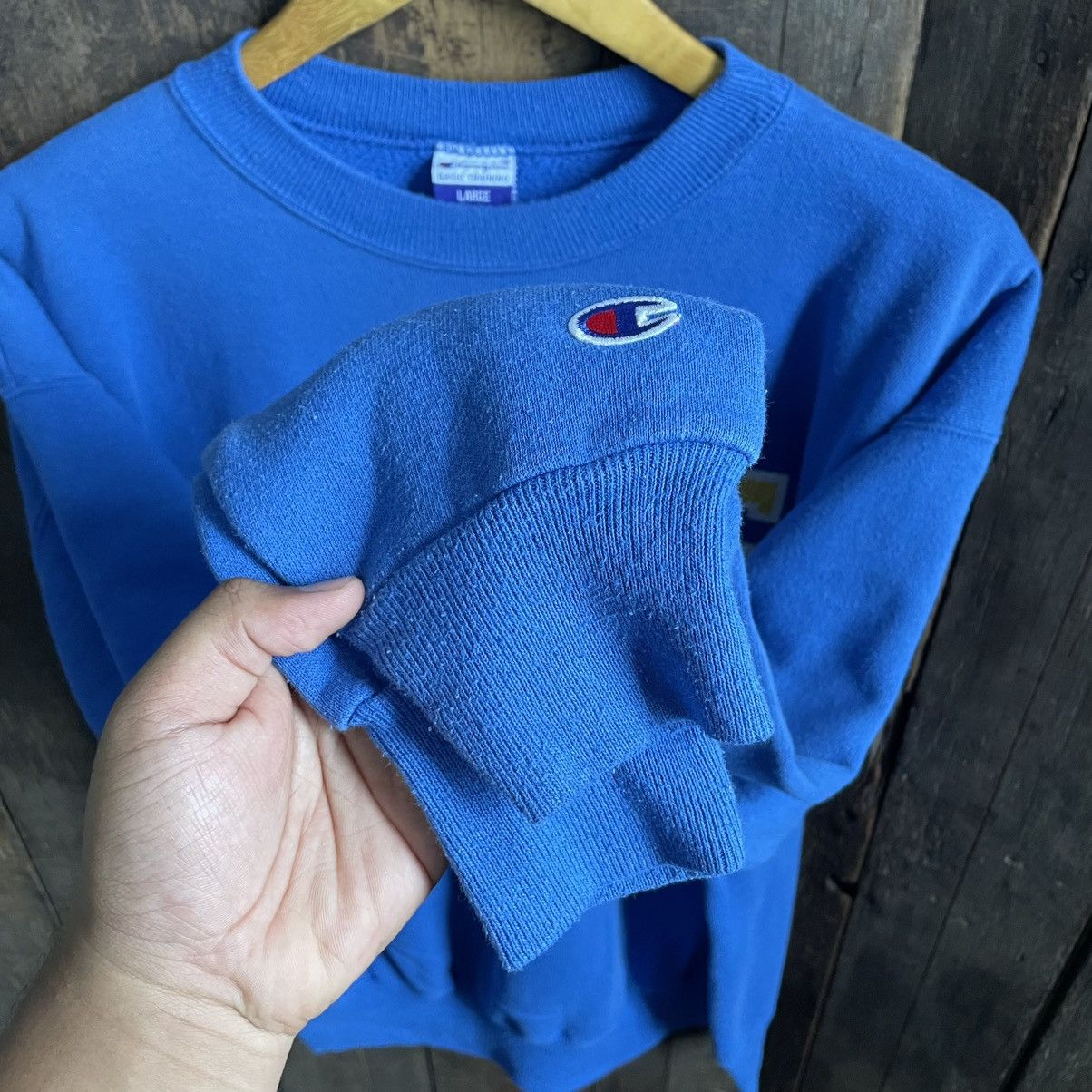 Champion × Vintage Vintage Champion Yale Crewneck Sweatshirt Size US L / EU 52-54 / 3 - 3 Thumbnail