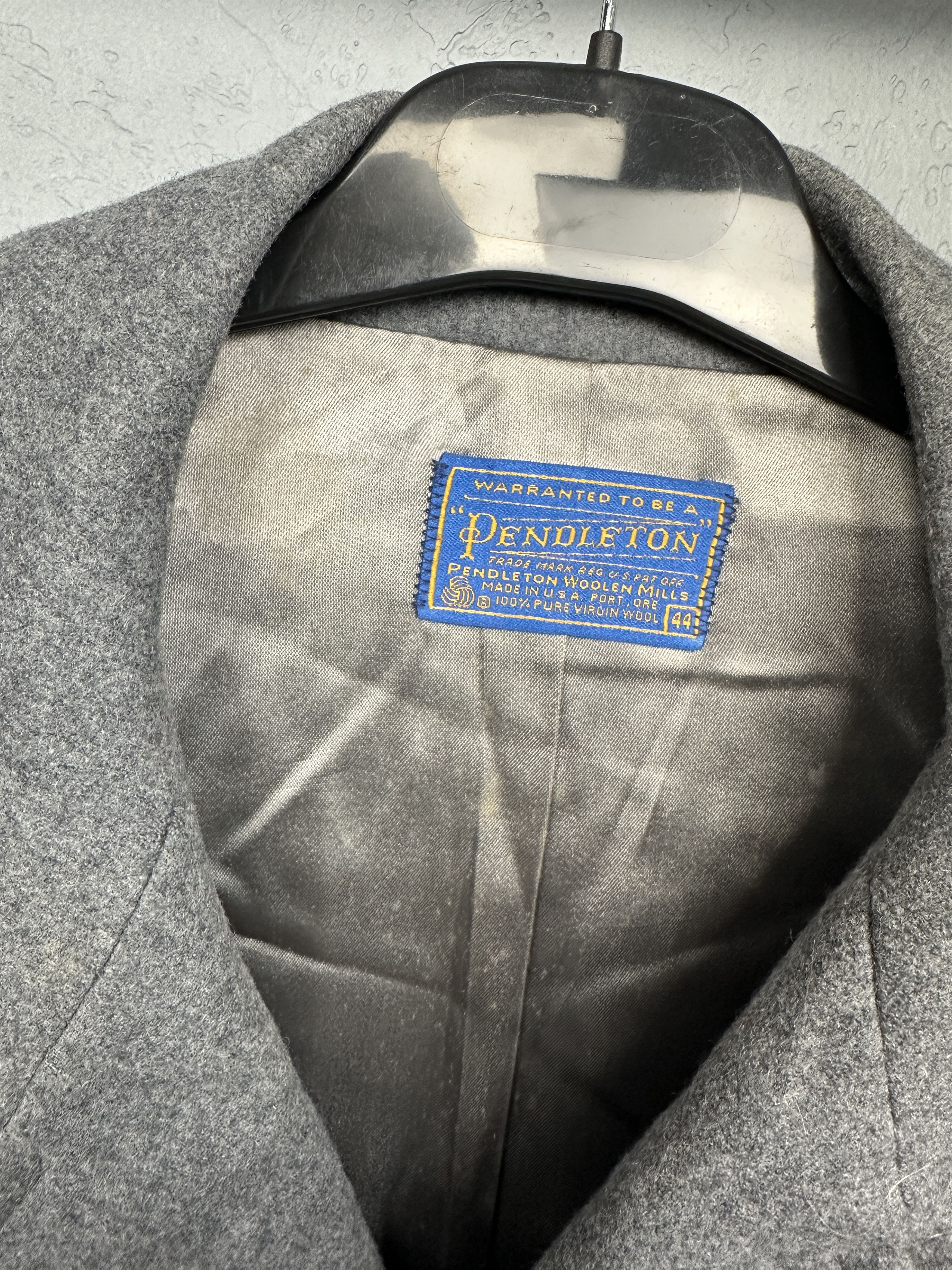 Pendleton Pendleton Vintage Mens Wool Trench Coat Made in USA Size US L / EU 52-54 / 3 - 4 Thumbnail