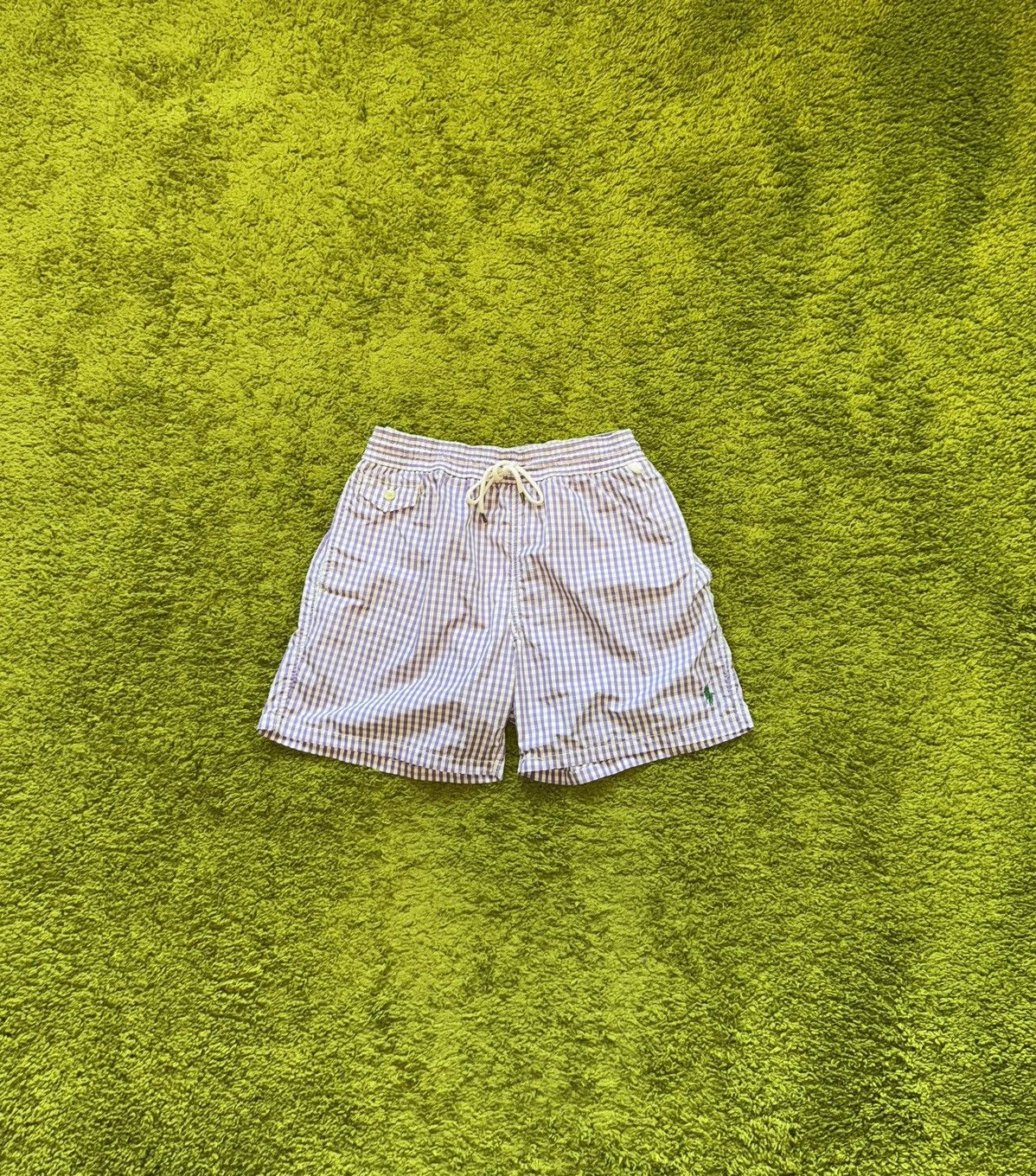 Polo Ralph Lauren × Ralph Lauren Polo Ralph Lauren checkered swim shorts Size US 32 / EU 48 - 1 Thumbnail