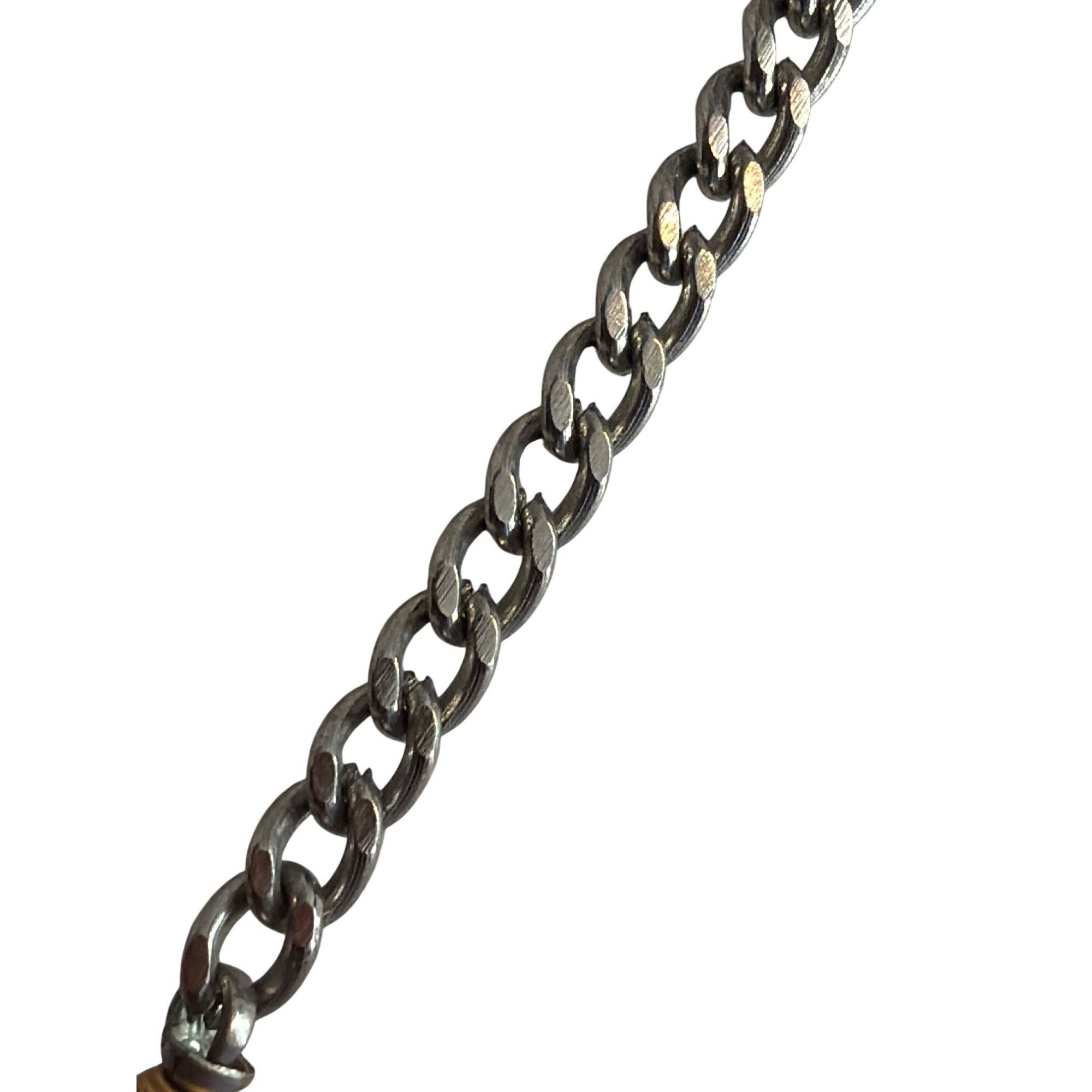 Other Two Tone Stainless Steel Gold Tone Wire Cross Pendant Neckla Size ONE SIZE - 3 Thumbnail