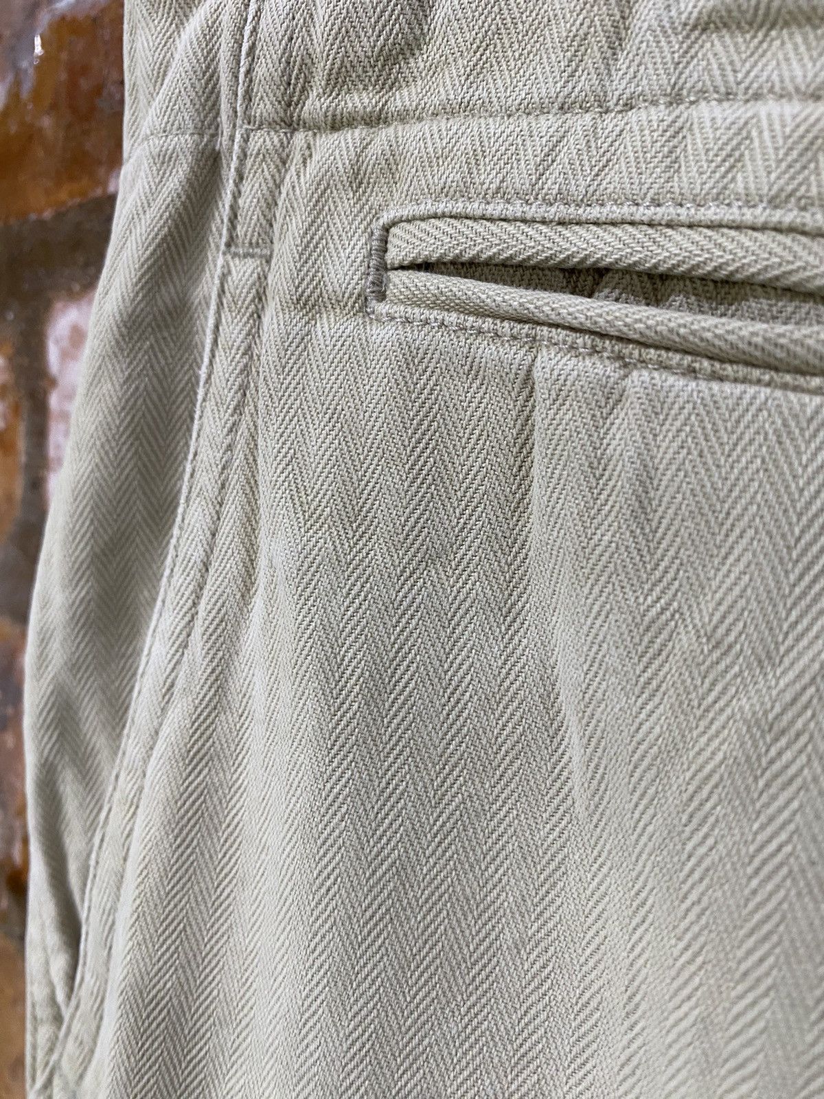 Comme des Garcons × Comme des Garcons Homme × Comme des Garcons Homme Plus 2000s CDG Homme Herringbone pants Size US 30 / EU 46 - 7 Thumbnail