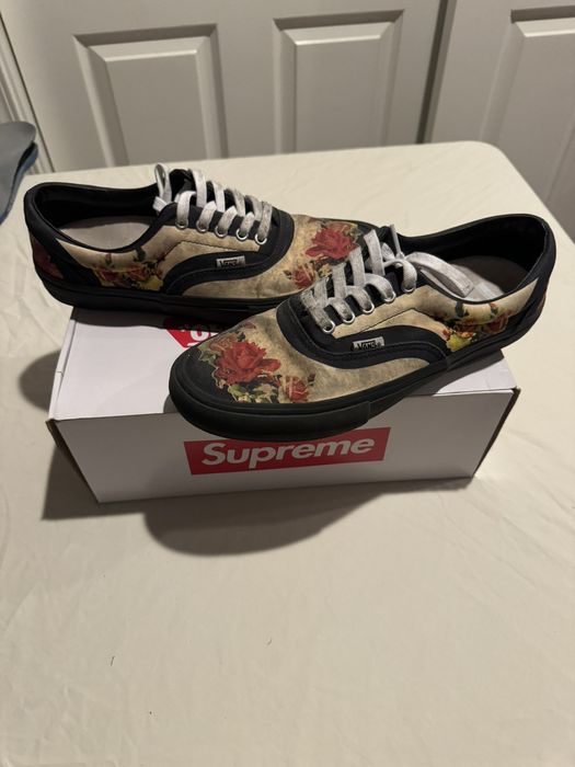 Supreme hotsell vans grailed