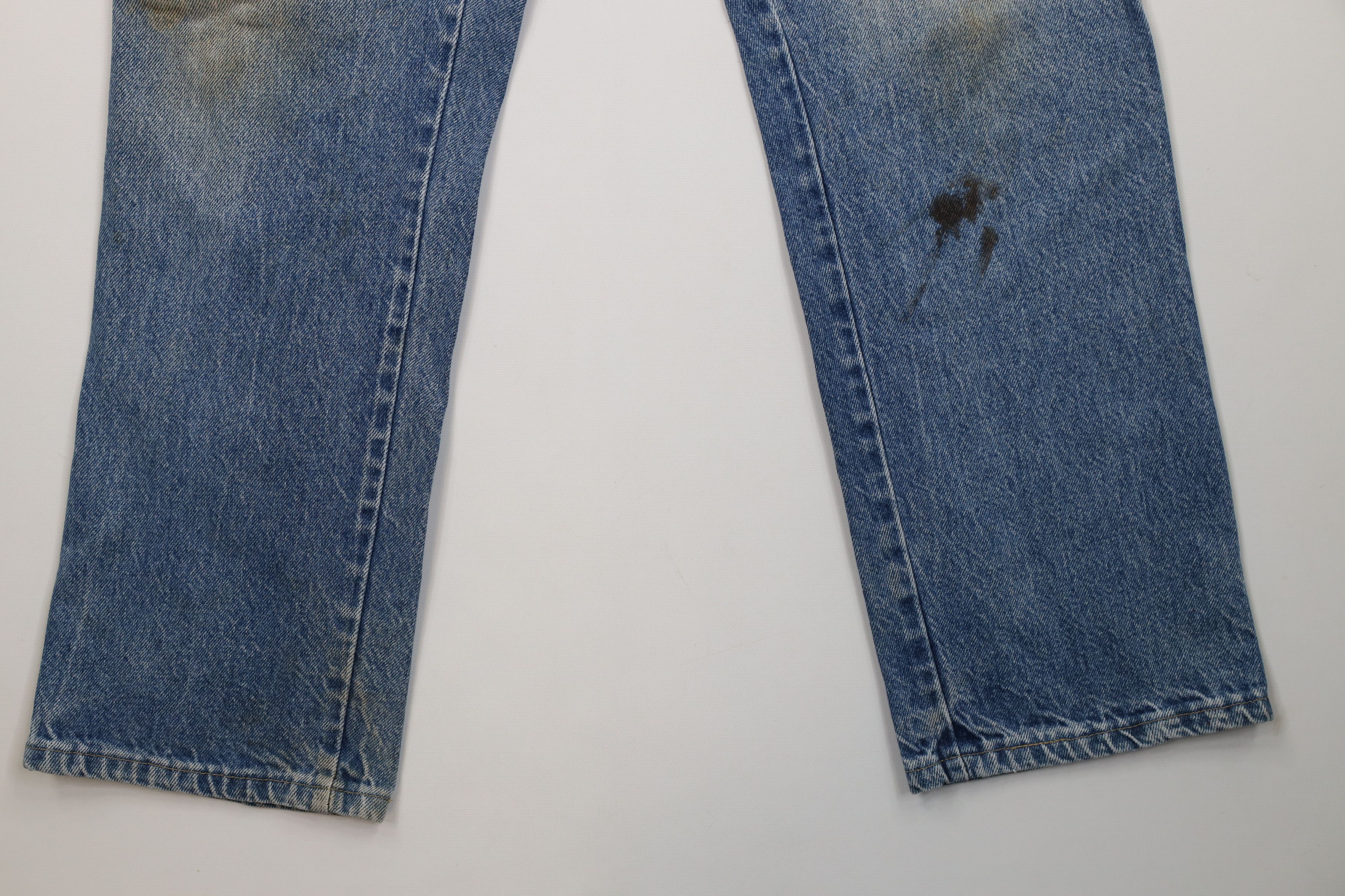 Vintage Vintage 80s 90s Streetwear Straight Leg Denim Jeans USA Size US 34 / EU 50 - 4 Thumbnail