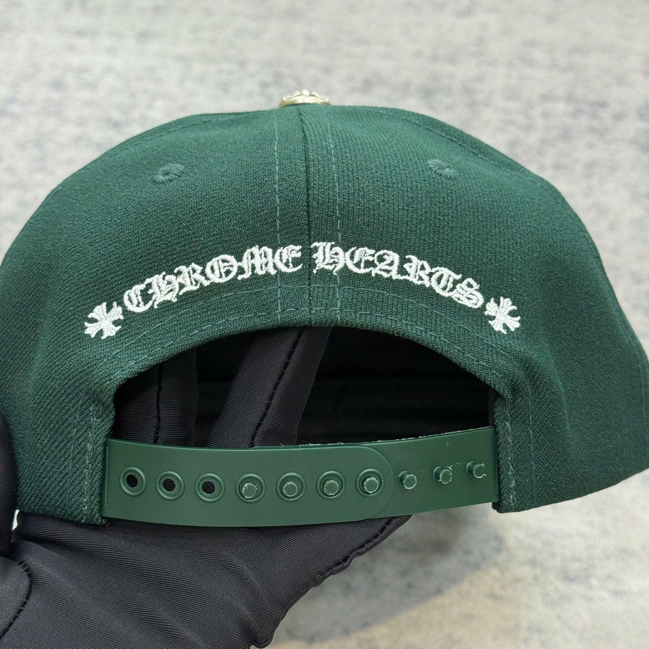 Chrome Hearts Chrome Hearts On Field Trucker Hat CH green/white Size ONE SIZE - 5 Thumbnail