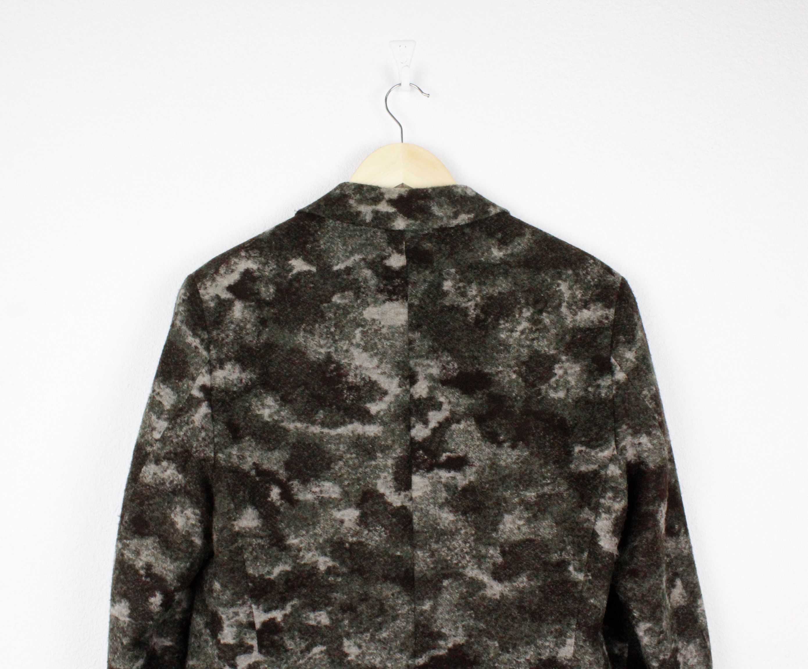 DRYKORN Drykorn Jacquard Camo Burley Blazer Jacket Size US M / EU 48-50 / 2 - 6 Thumbnail