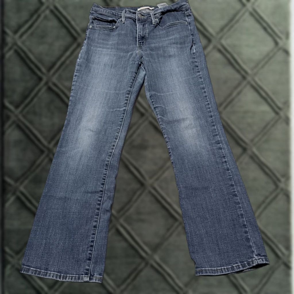 Denime Levi’s 315 Shaping Bootcut Jeans Women Blue Denim Mid Rise 30x30 Retro Vintage No Size 30" / US 8 / IT 44 - 1 Thumbnail