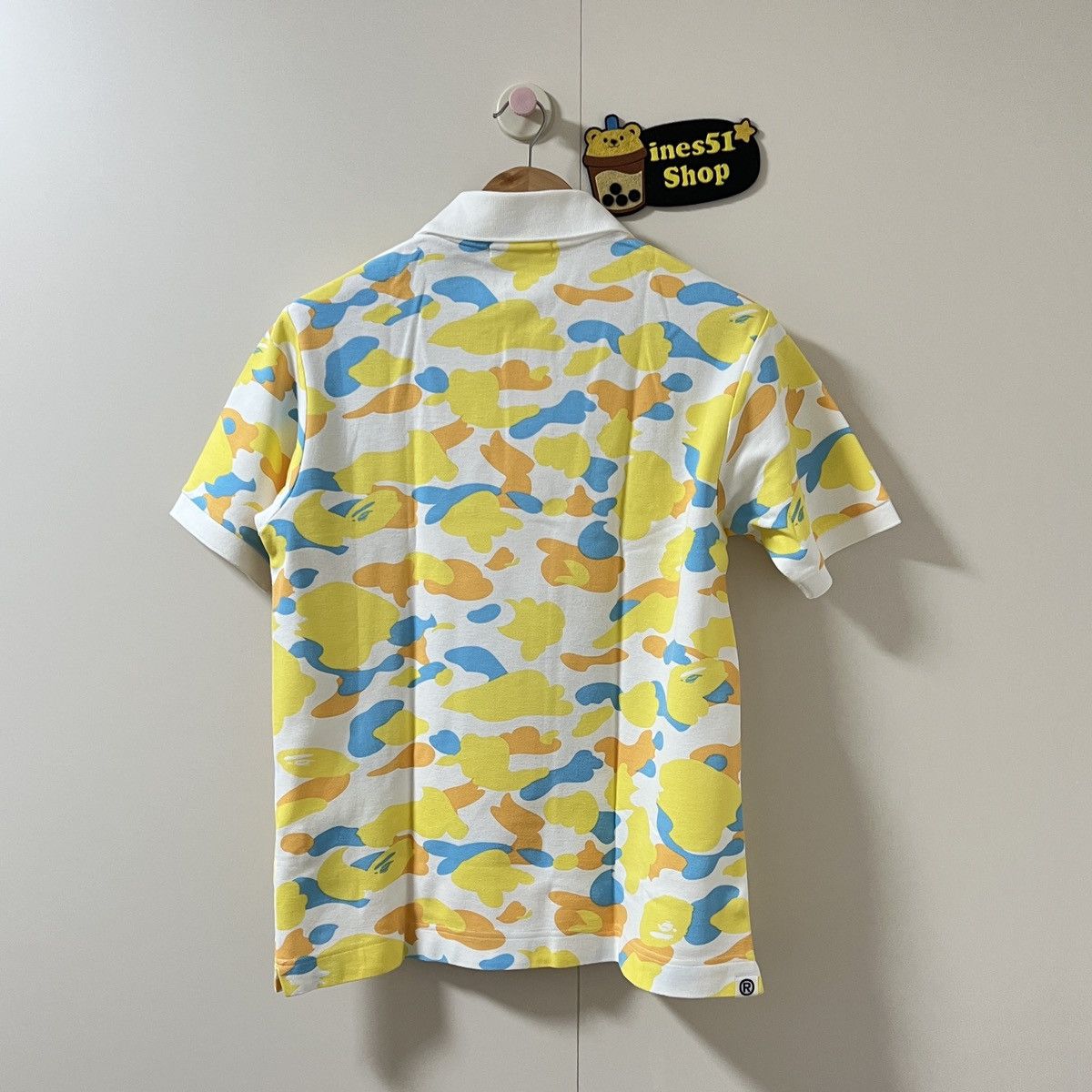 Bape Bape exclusive Camo polo shirt Size US M / EU 48-50 / 2 - 2 Thumbnail