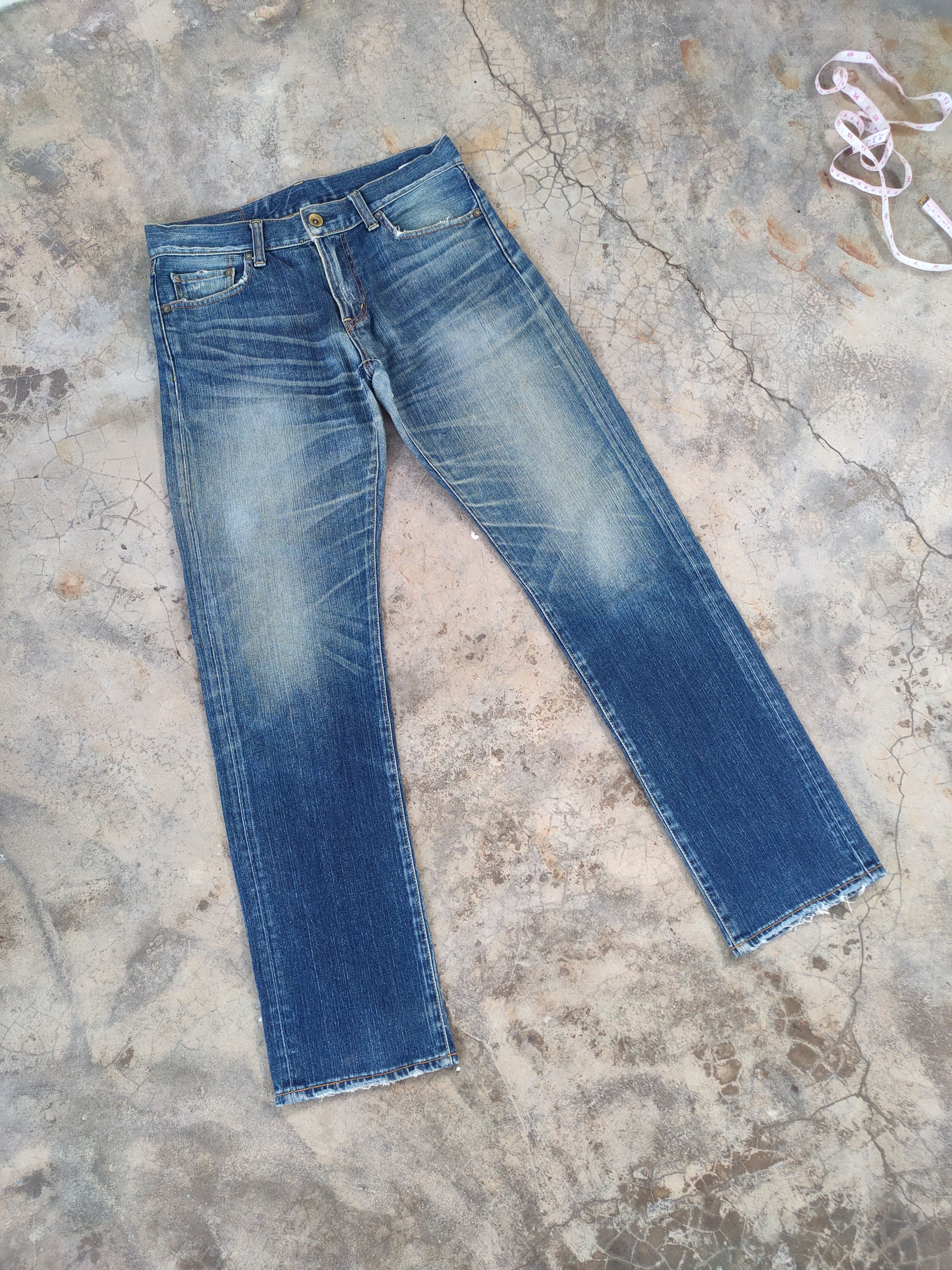 Japanese Brand W33 VINTAGE JAPANESE S001 FADED JEANS DENIM PANTS Size US 33 - 2 Thumbnail