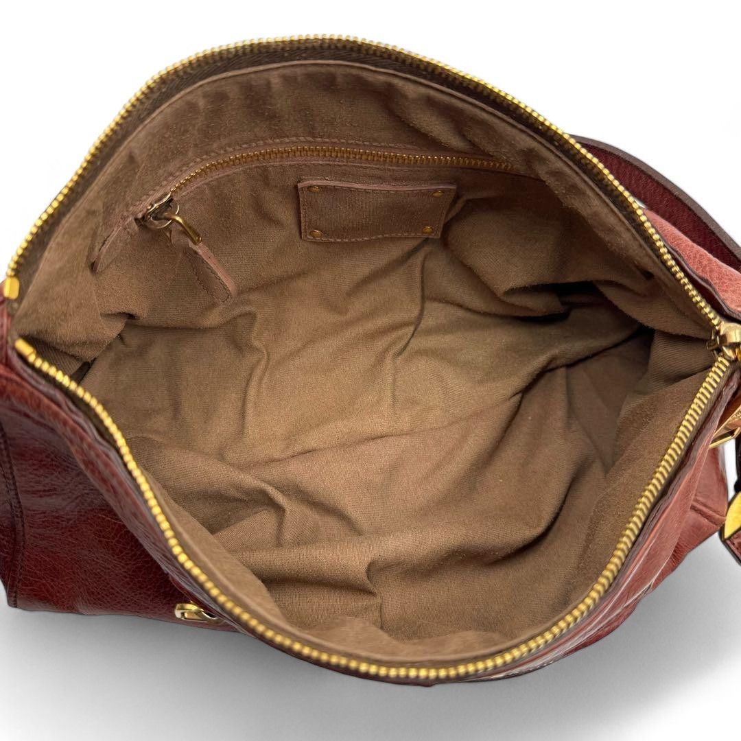 Prada Prada - one shoulder bag leather handbag gold hardware Size ONE SIZE - 9 Thumbnail