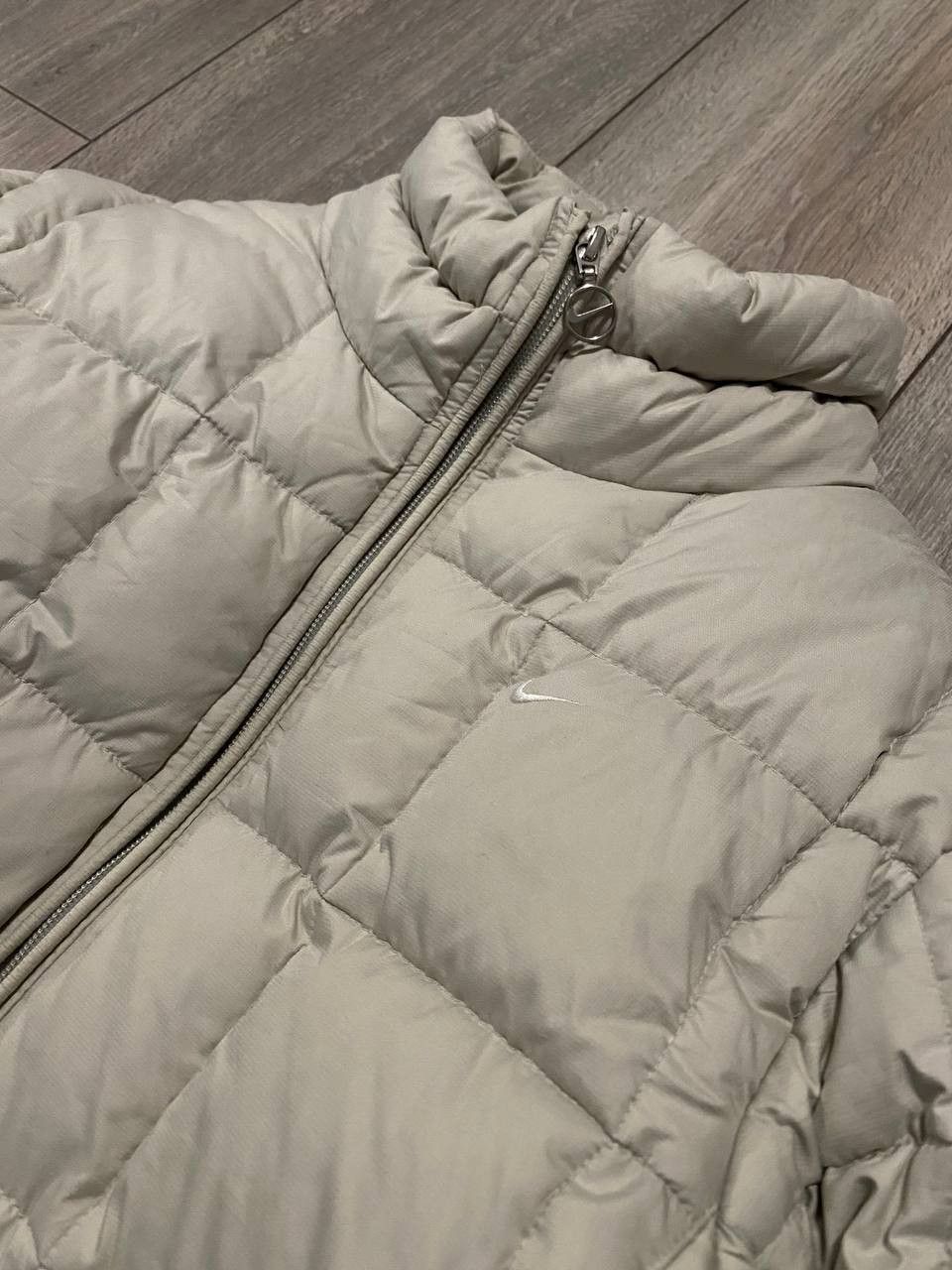 Nike Vintage Nike Puffer Jacket Beige Fluff Streeatwear Size: M Size M / US 6-8 / IT 42-44 - 2 Thumbnail
