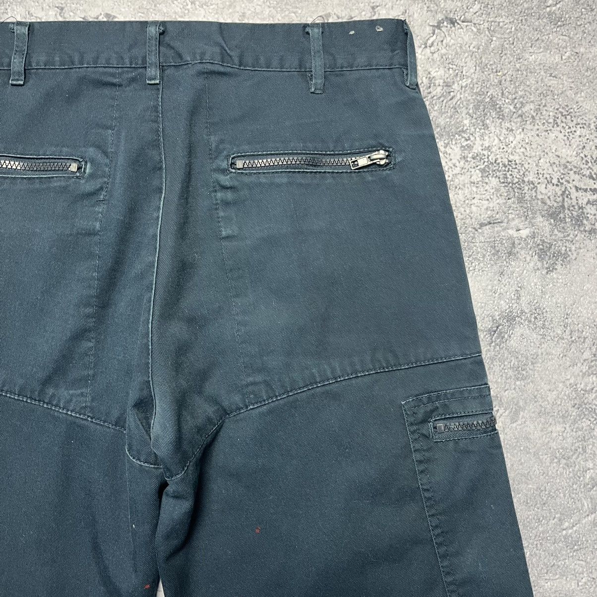 Dickies × Vintage Vintage Dickies Redhawk Navy Trashed Cargo Workwear Pants Size US 30 / EU 46 - 20 Thumbnail
