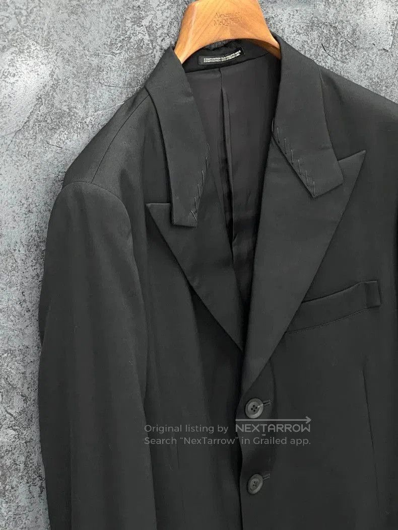 Yohji Yamamoto Yohji Yamamoto Wool Blazer. Size US L / EU 52-54 / 3 - 6 Thumbnail