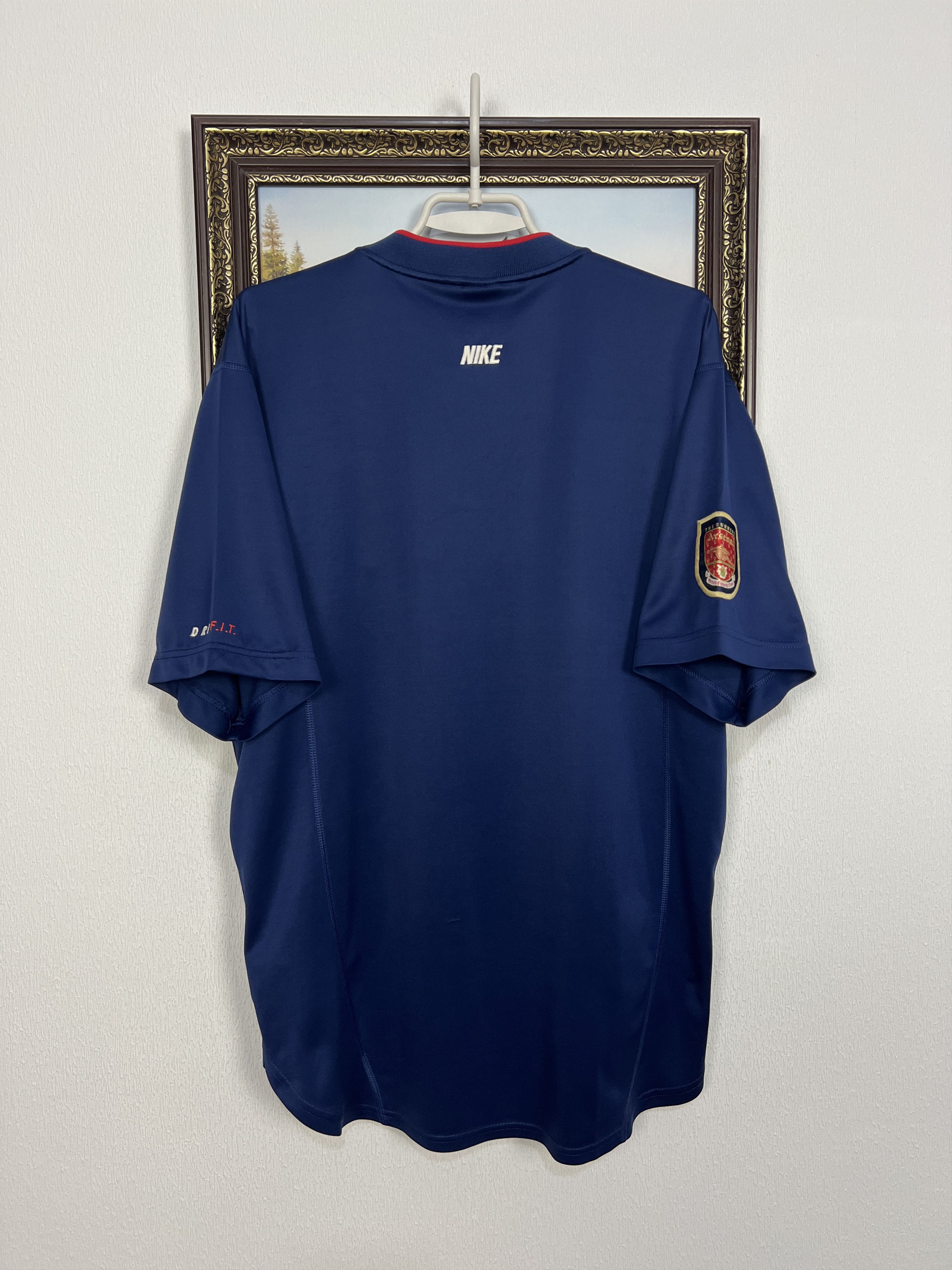 Nike Vintage Arsenal Football Train Shirt Soccer Jersey Trikot Size US XL / EU 56 / 4 - 8 Thumbnail