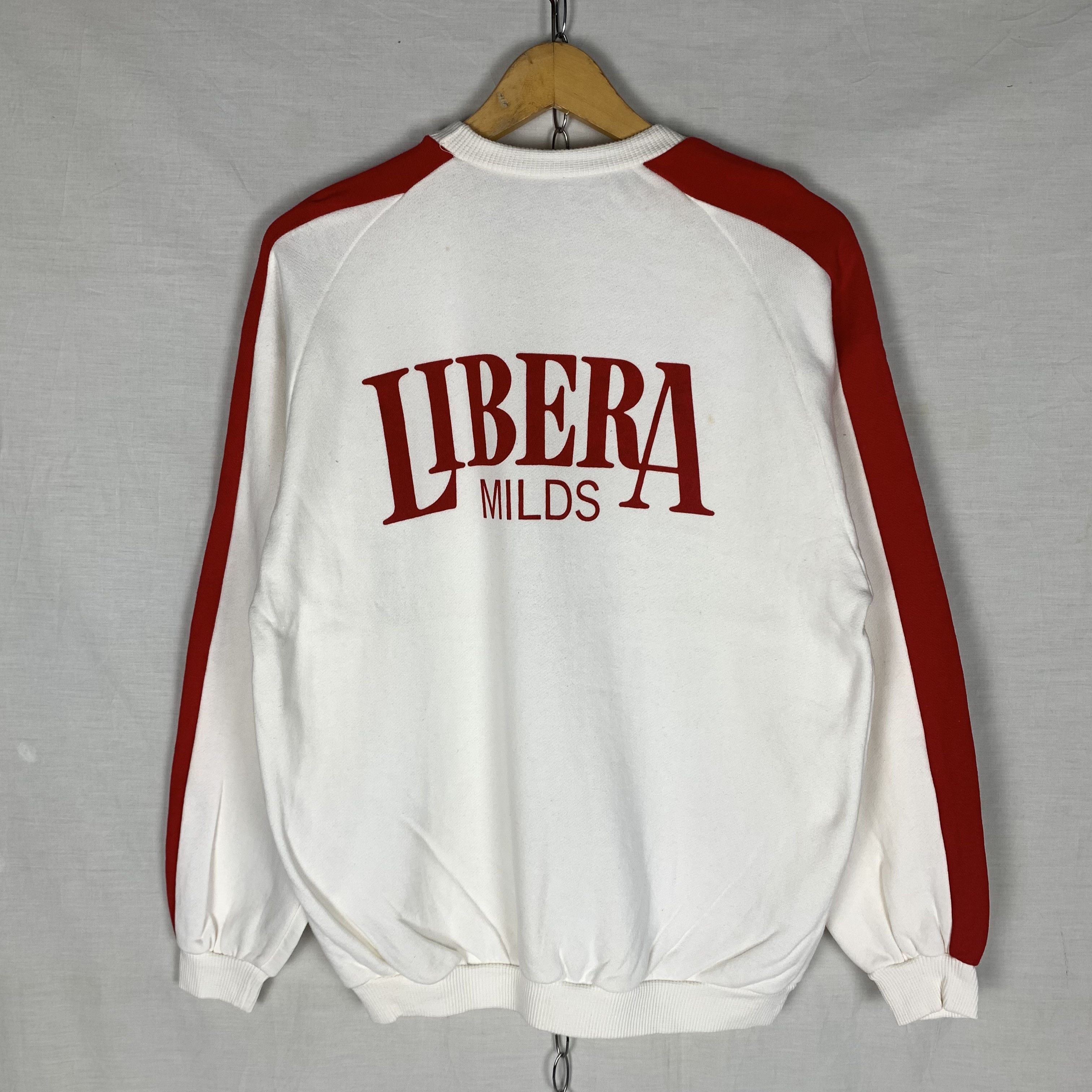 Vintage Vintage Libera Milds Cigarettes Sweatshirt Crewneck Size US M / EU 48-50 / 2 - 1 Thumbnail