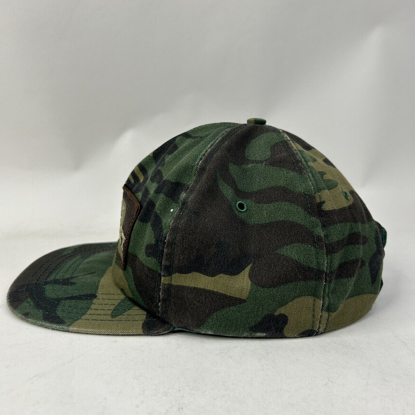 Vintage Vintage 80’s Levi Garrett Chewing Tobacco Camo Hat 2024 Size ONE SIZE - 5 Thumbnail