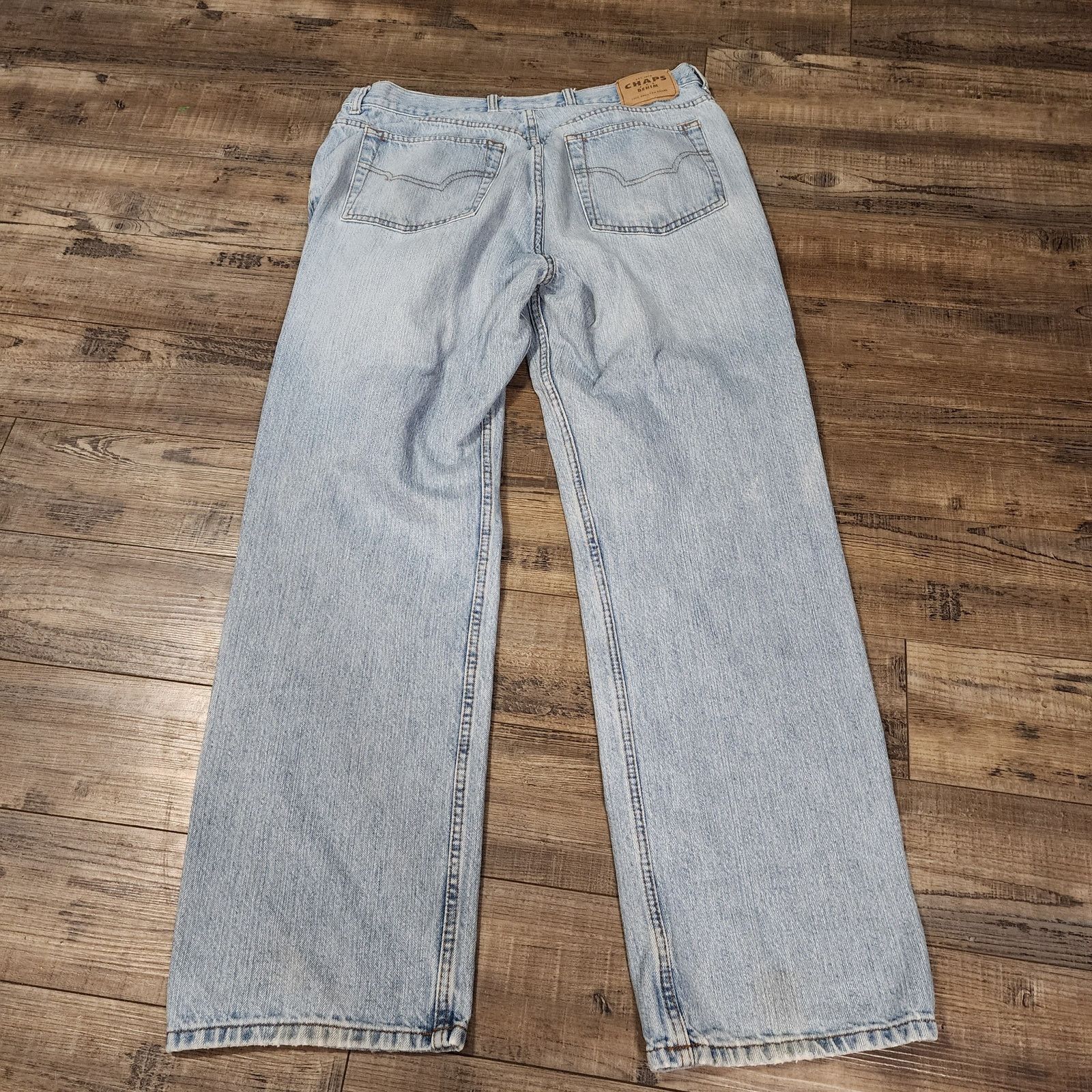 Chaps Chaps men denim jeans size 36x32 preowned excellent 2310 Size US 36 / EU 52 - 6 Thumbnail