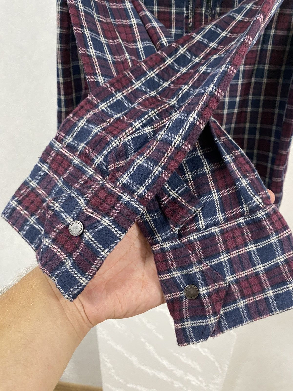 Zadig & Voltaire Zadig & Voltaire Checkered Flannel Button Shirt Angel Size S Size S / US 4 / IT 40 - 5 Thumbnail