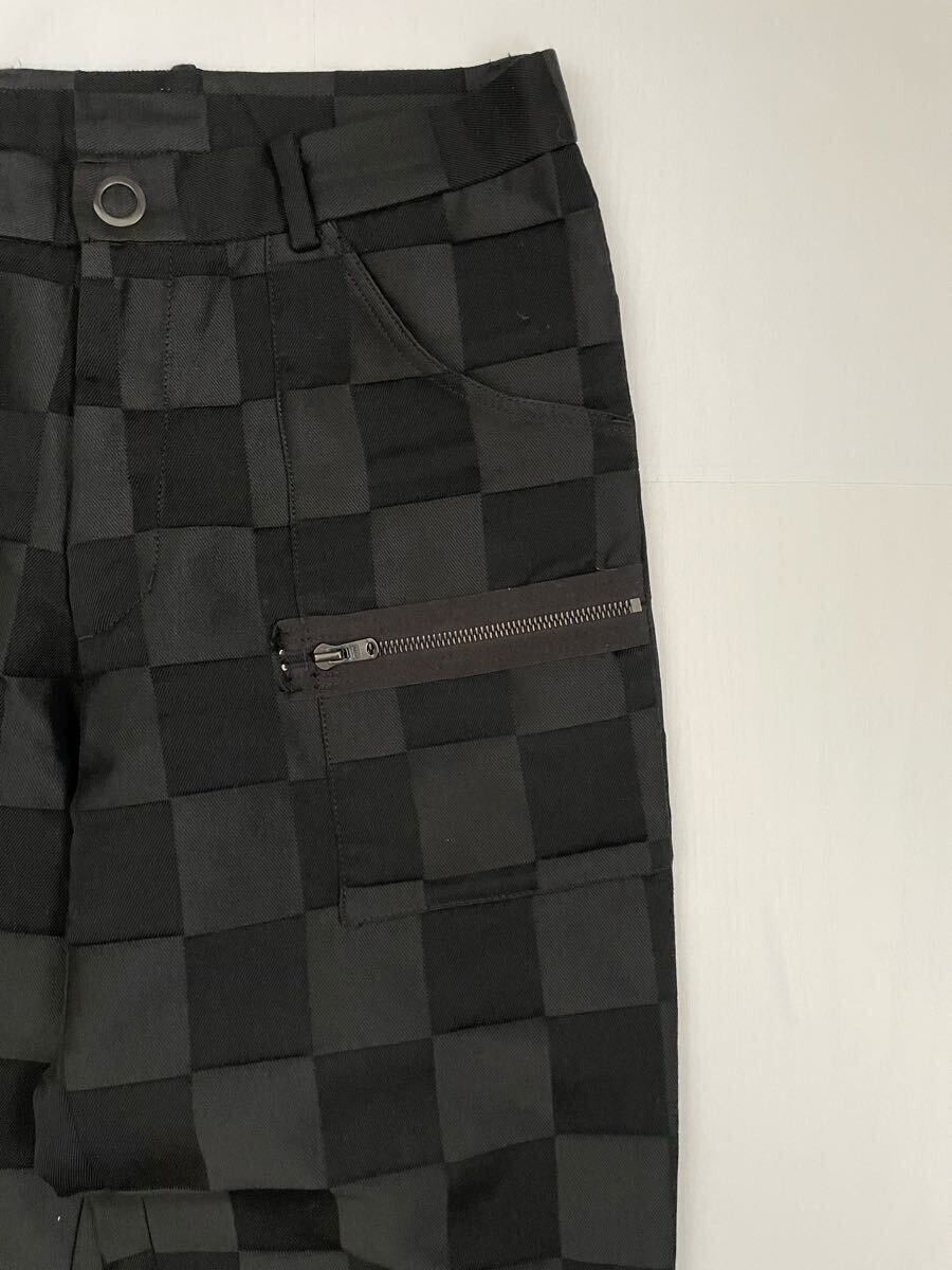 Number (N)ine NUMBER (N)INE 03ss Cart Period Plaid Bondage Pants Black 30 Size US 30 / EU 46 - 3 Thumbnail