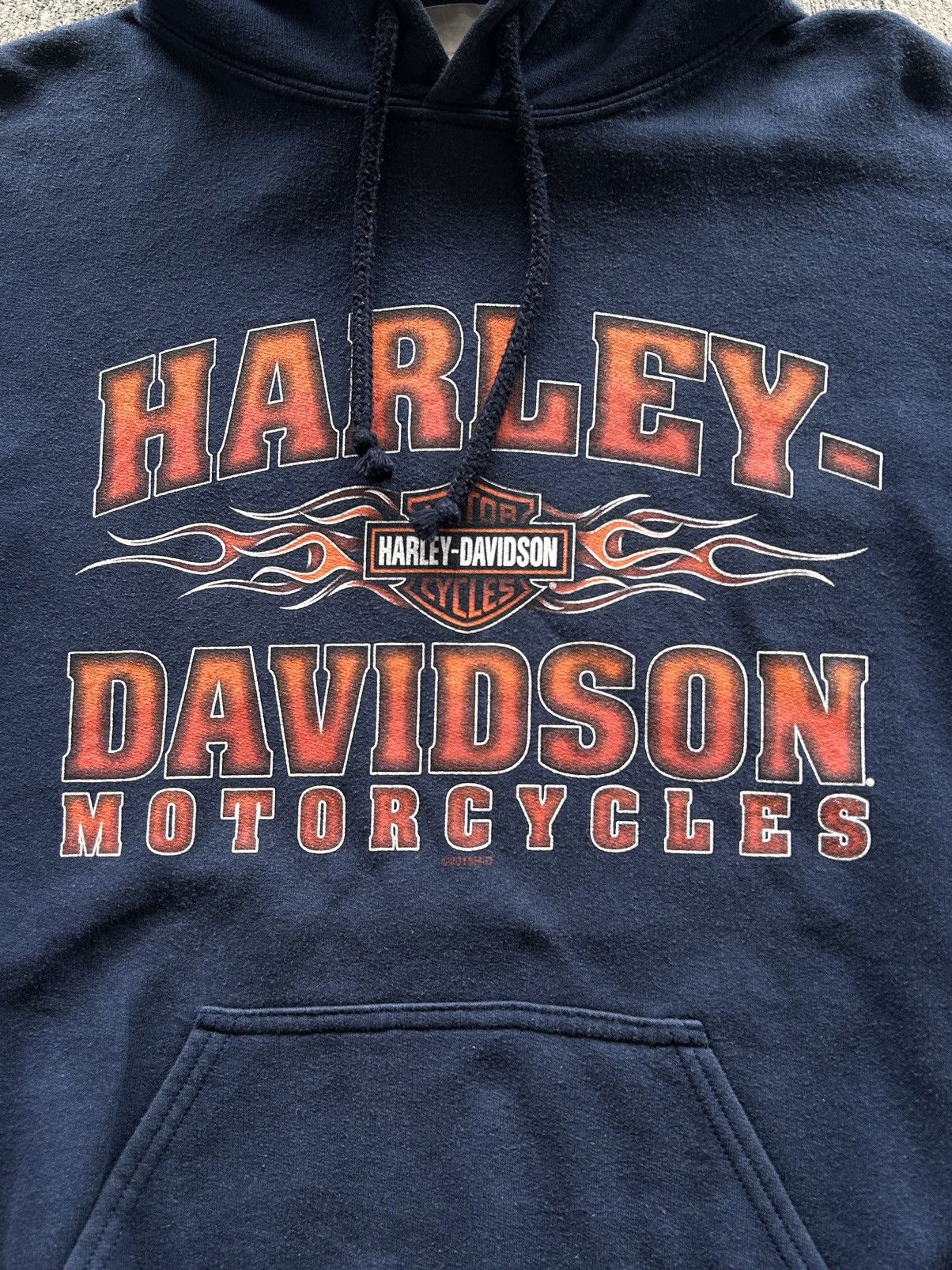 Harley Davidson × Vintage Vintage Harley Davidson hoodie Spell out Size US XL / EU 56 / 4 - 5 Thumbnail