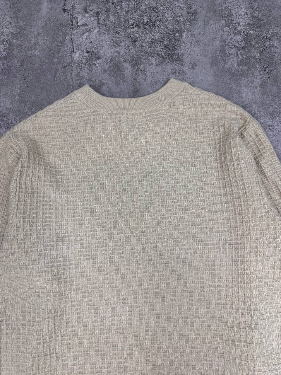 Samsoe Samsoe Samsøe Samsøe Men Cotton Knit Sweater Beige Crew Neck Size S Size US M / EU 48-50 / 2 - 7 Thumbnail