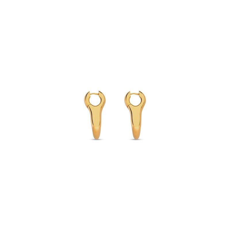 Balenciaga o1bcso1str0125 Size: OS / Bold Earrings in Gold Size ONE SIZE - 3 Thumbnail