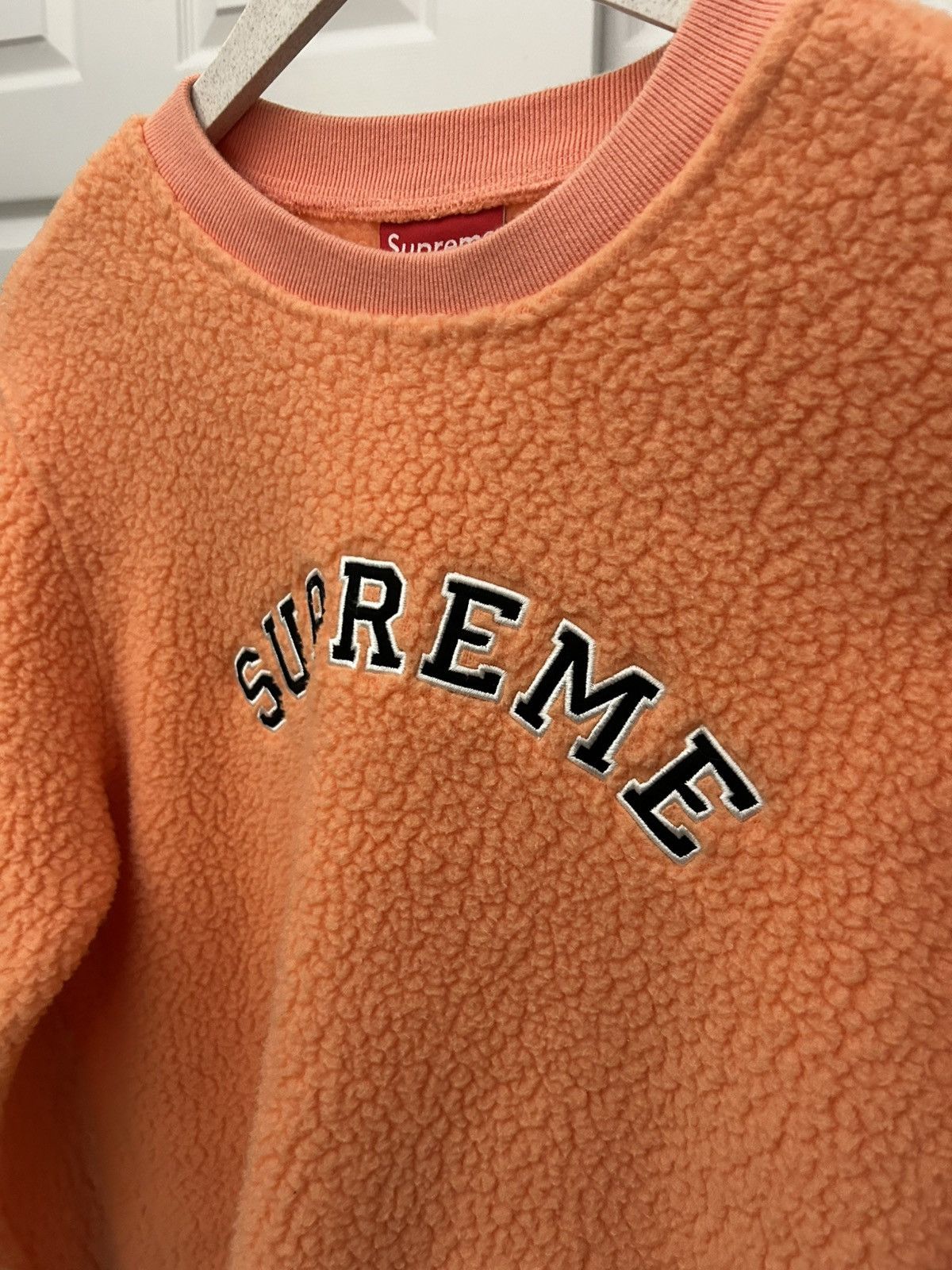 Supreme Supreme Polartec Sweater (S) - Salmon Size US S / EU 44-46 / 1 - 4 Thumbnail