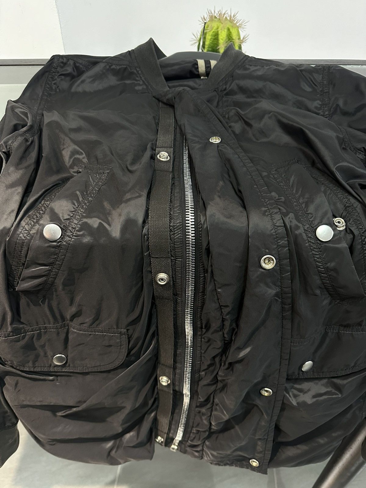Rick Owens Drkshdw Rick Owens Drkshdw Rod Flight Bomber Jacket by Rick Owens Size US S / EU 44-46 / 1 - 3 Thumbnail