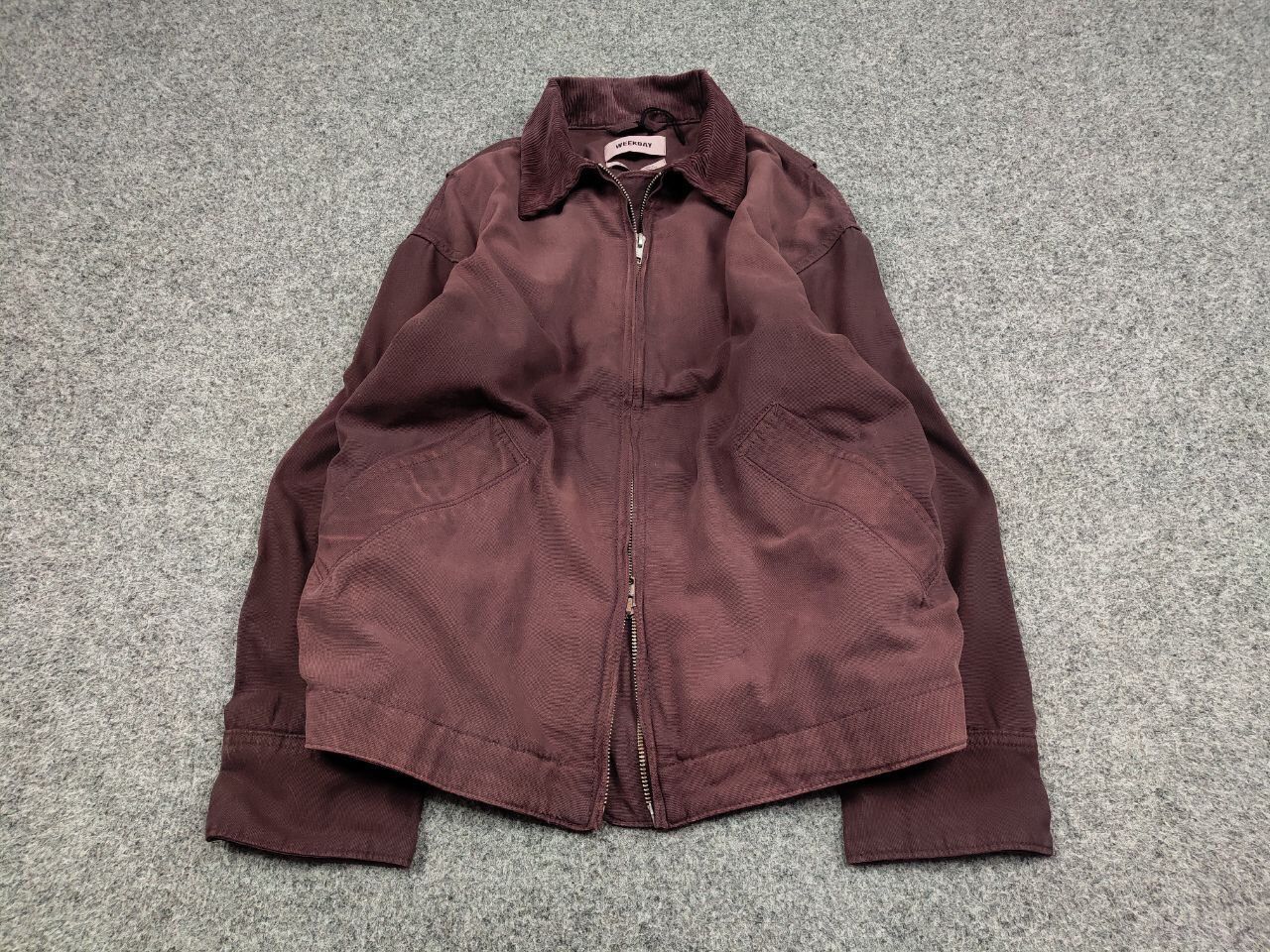 Weekday Weekday ayla twill Jacket Vintage Dark Fabric Faded Style Size US S / EU 44-46 / 1 - 2 Thumbnail