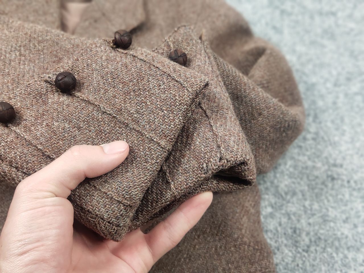 Harris Tweed Harris Tweed Scotland Vintage 50's Wool Blazer Jacket Size S / US 4 / IT 40 - 23 Thumbnail