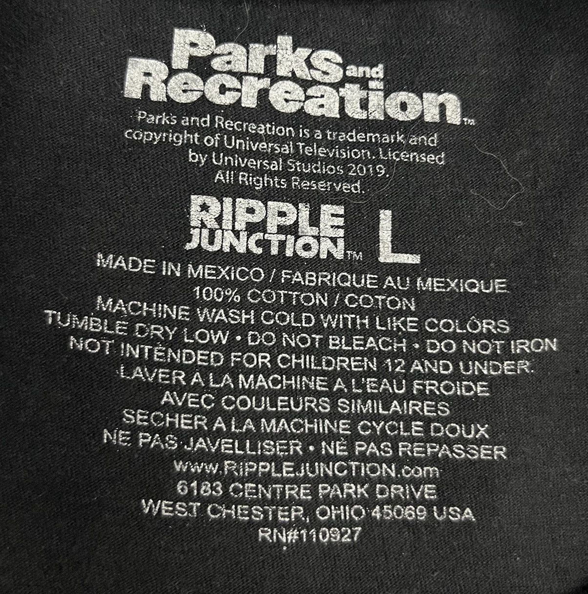 Band Tees × Ripple Junction RIPPLE JUNCTION ROCK BAND MOUSE RAT SHIRT Size US L / EU 52-54 / 3 - 6 Thumbnail