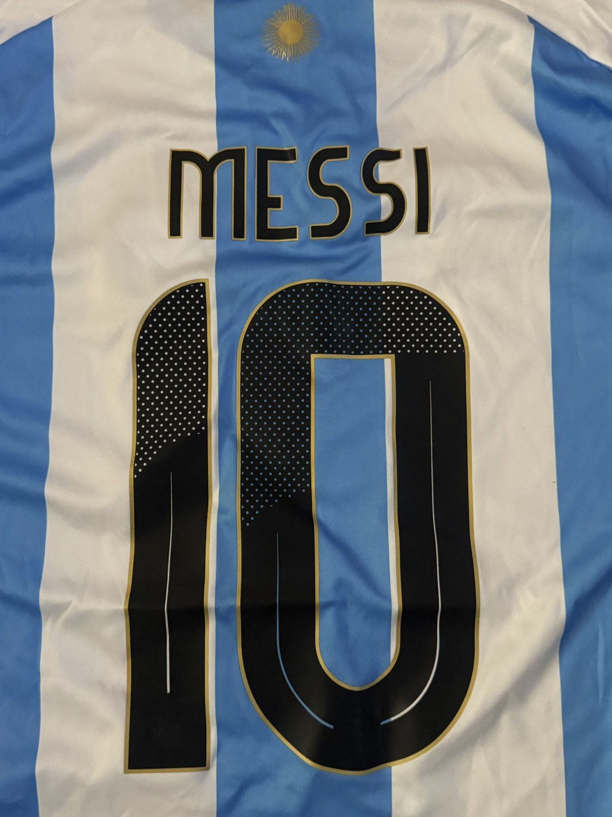 Adidas 2024 Argentina Home Jersey (Messi) Size US XXL / EU 58 / 5 - 4 Thumbnail