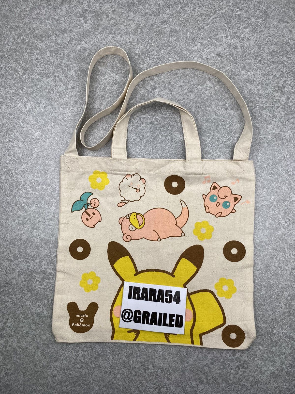 Japanese Brand Misdo X Pokemon Totebag B155 Size ONE SIZE - 5 Thumbnail