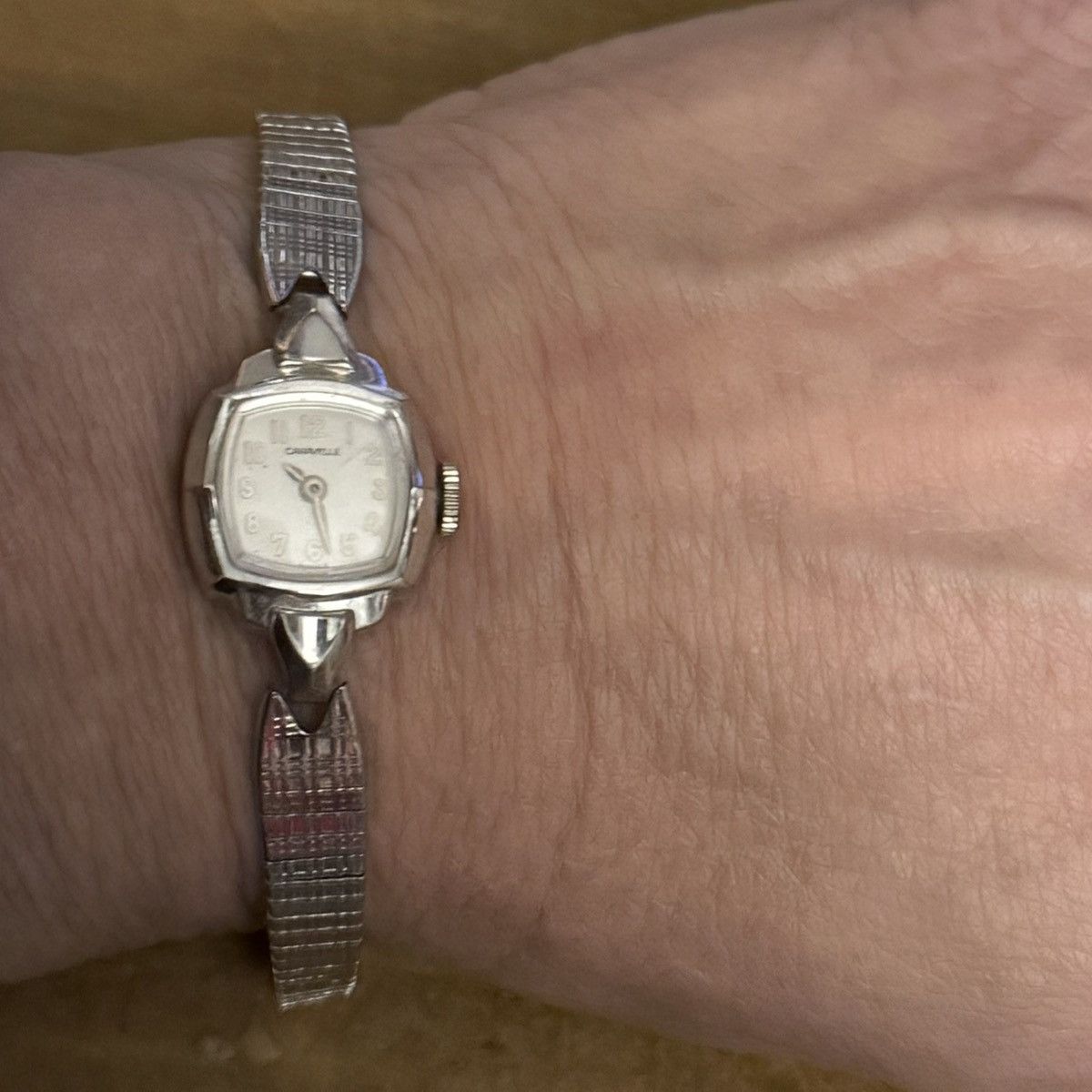 Vintage Vintage Caravelle stainless steel Swiss mechanical watch Size ONE SIZE - 4 Thumbnail