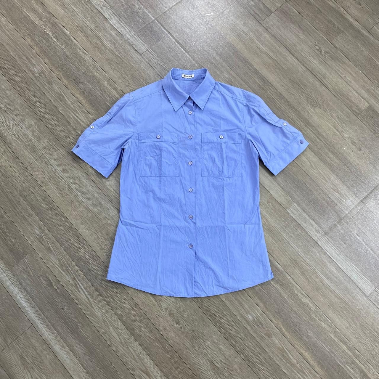Miu Miu Miu Miu Basic Shirt Size XS / US 0-2 / IT 36-38 - 1 Thumbnail