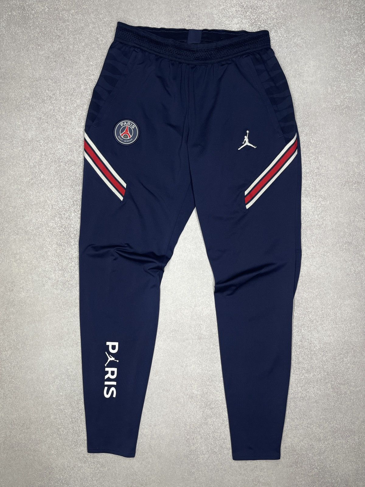 Jordan Brand Mens Nike Jordan PSG Football Sweatpants Navy Y2K Soccer Size US 30 / EU 46 - 2 Thumbnail