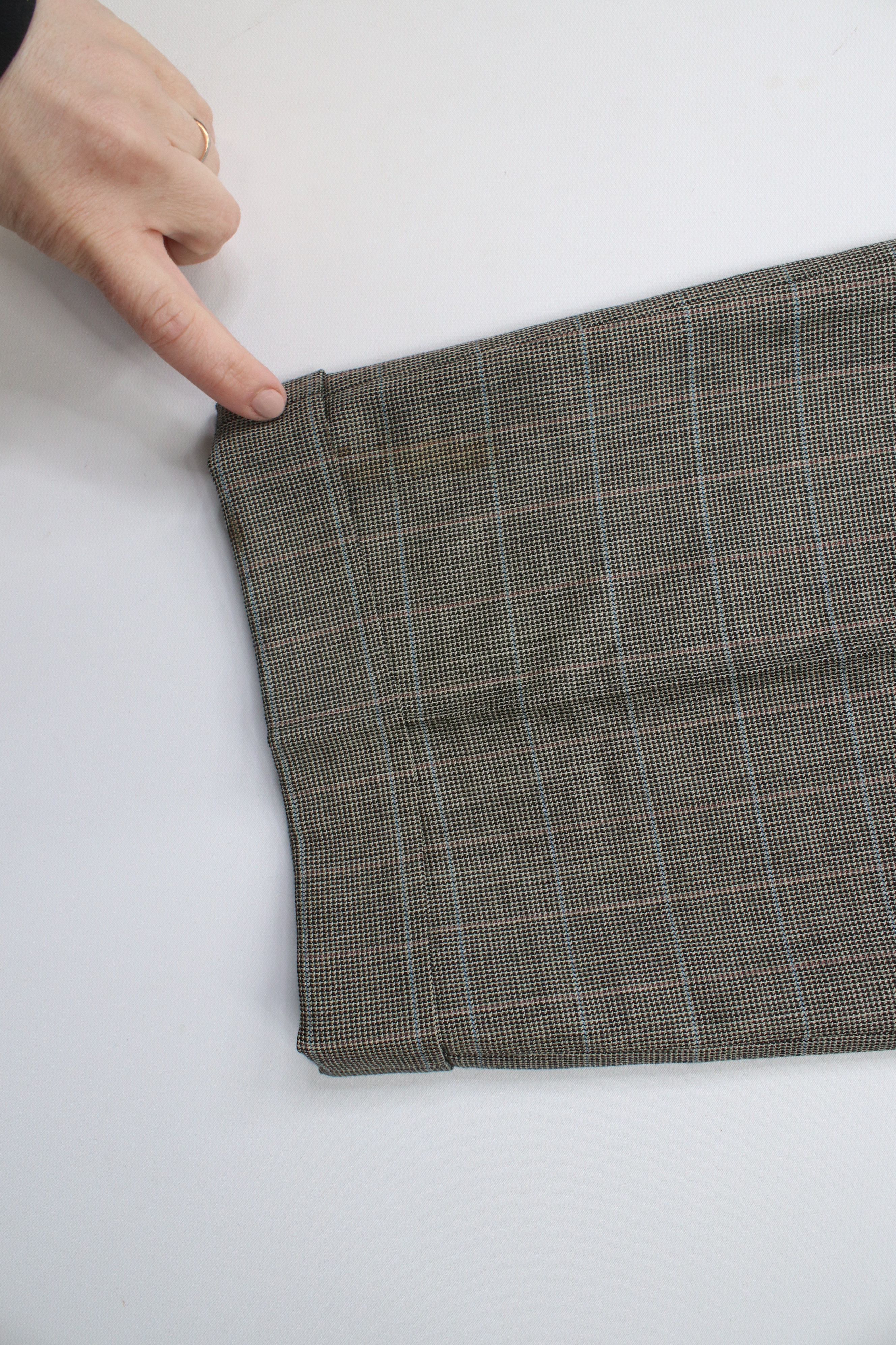 Vintage Vintage 90s Streetwear Wide Leg Chino Pants Houndstooth Size US 34 / EU 50 - 5 Thumbnail