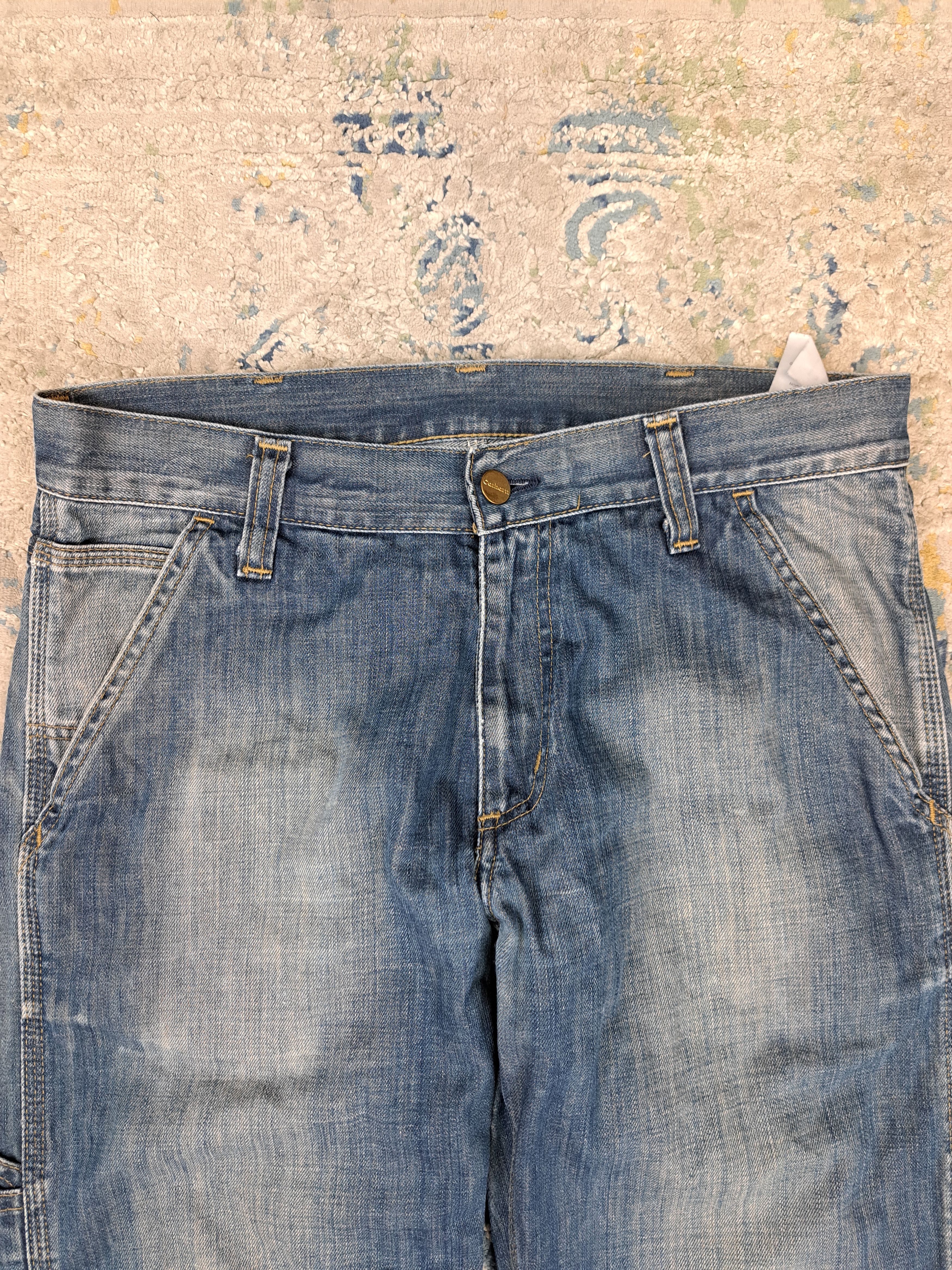 Carhartt Carhartt Single Knee Trax Pants Thrashed Distressed Rags Size US 29 - 2 Thumbnail