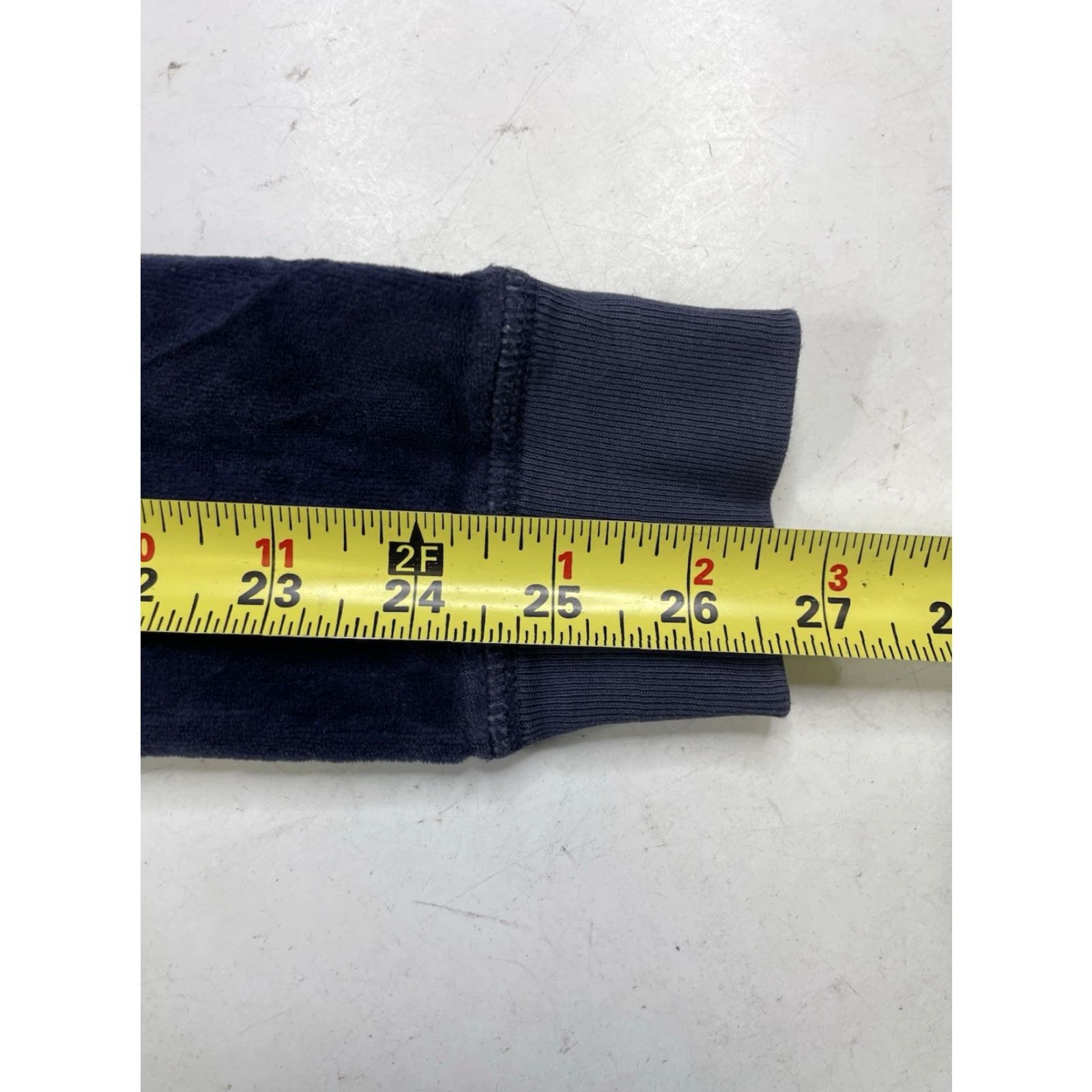 Juicy Couture VINTAGE Juicy Couture Hoodie Blues M Velour Full Zip Womens Medium Size M / US 6-8 / IT 42-44 - 4 Thumbnail