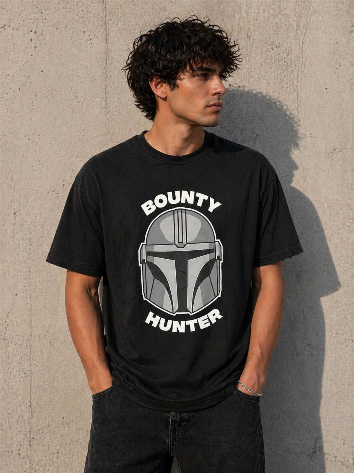 Star Wars Star Wars Boba Fett T-Shirt Mens XL Short Sleeve Black Size US XL / EU 56 / 4 - 1 Thumbnail